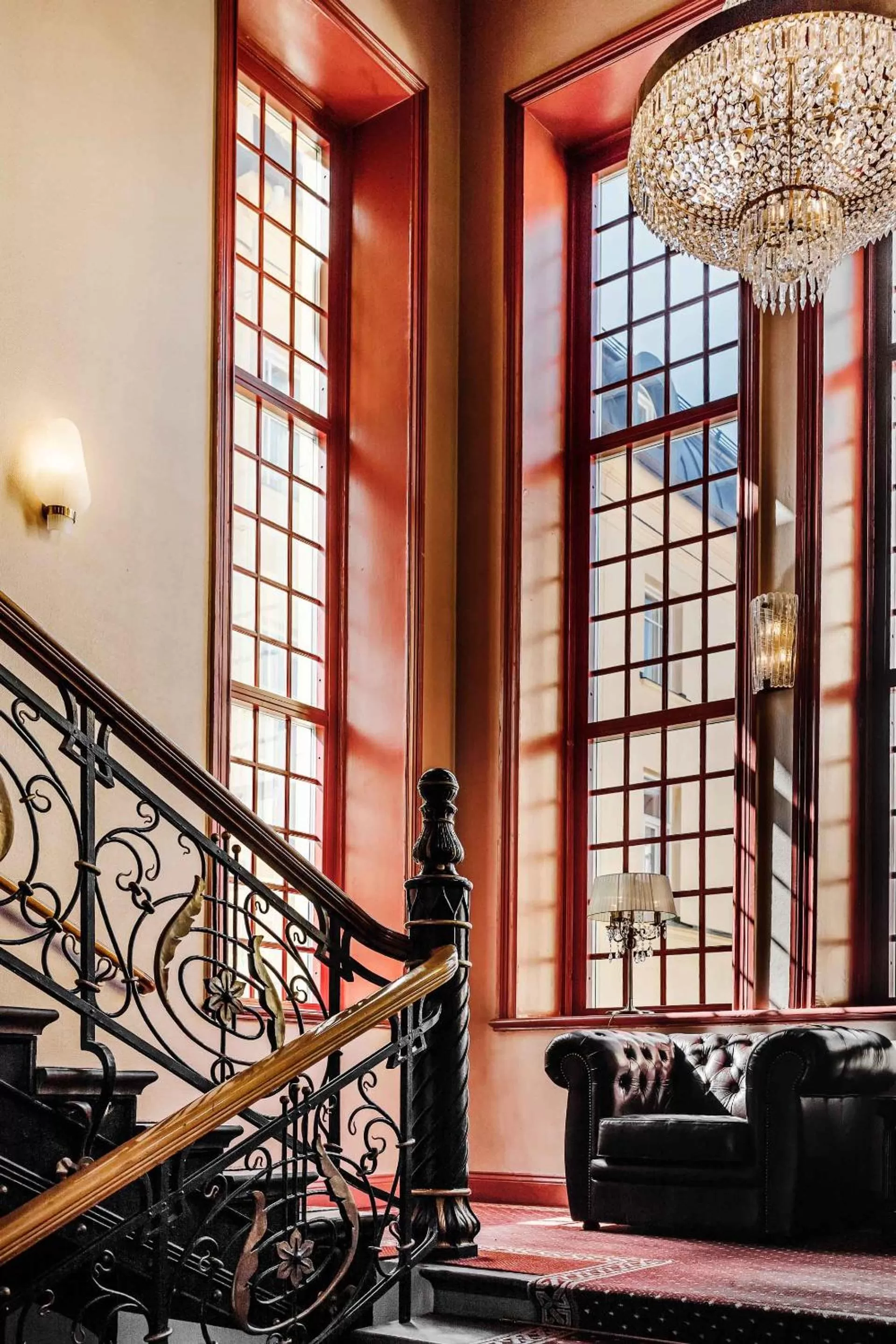 Lobby or reception in Piteå Stadshotell