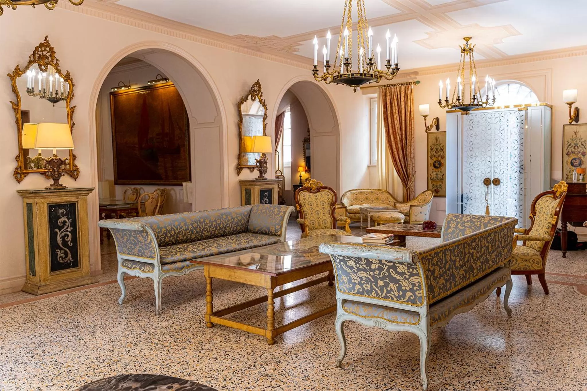 Living room in Dimora Villa Ricci