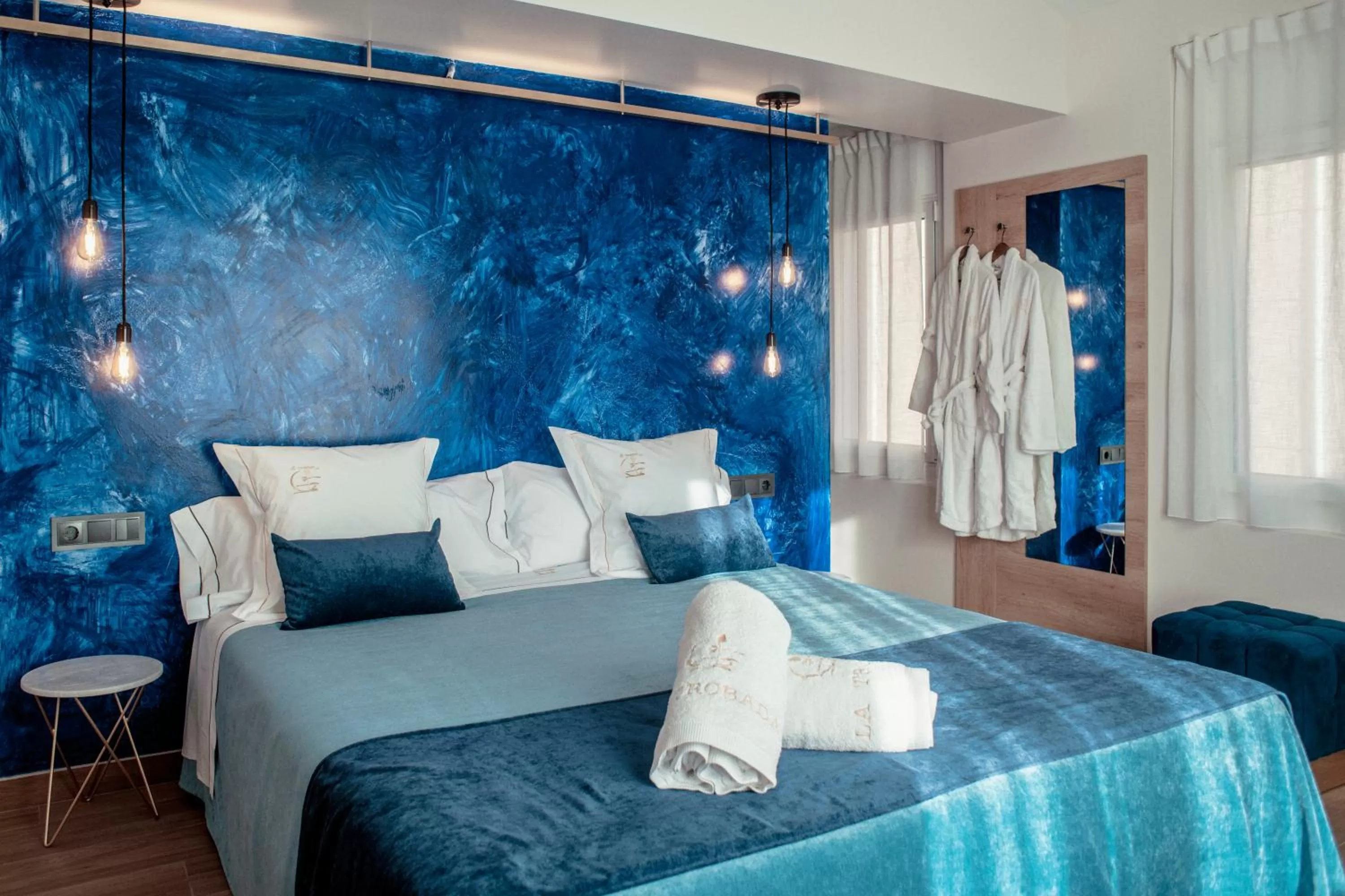 Photo of the whole room, Bed in La Trobada Hotel Boutique