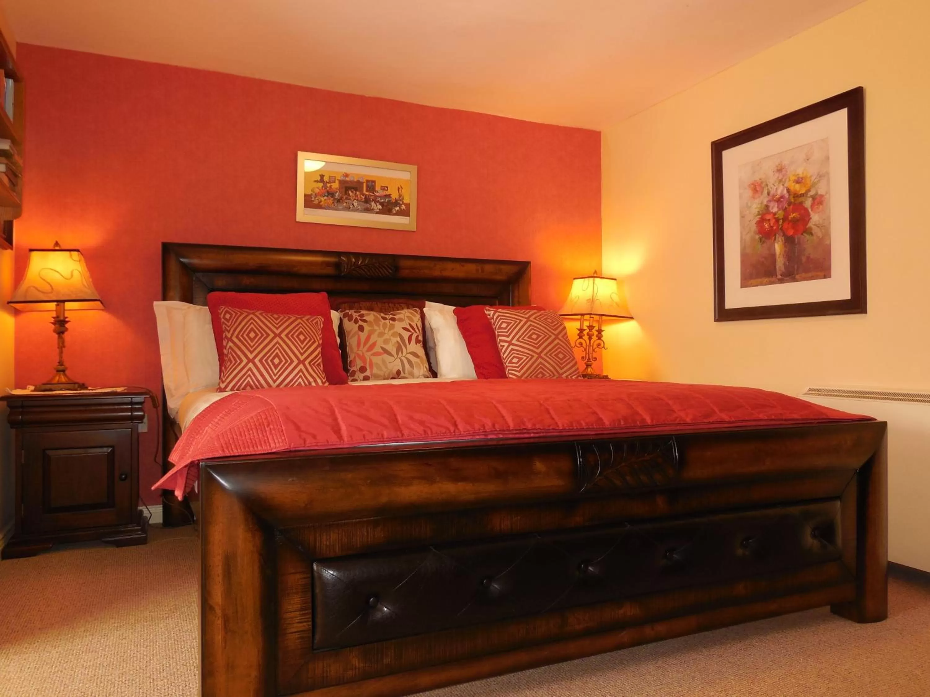 Bedroom, Bed in Crystal Springs B&B