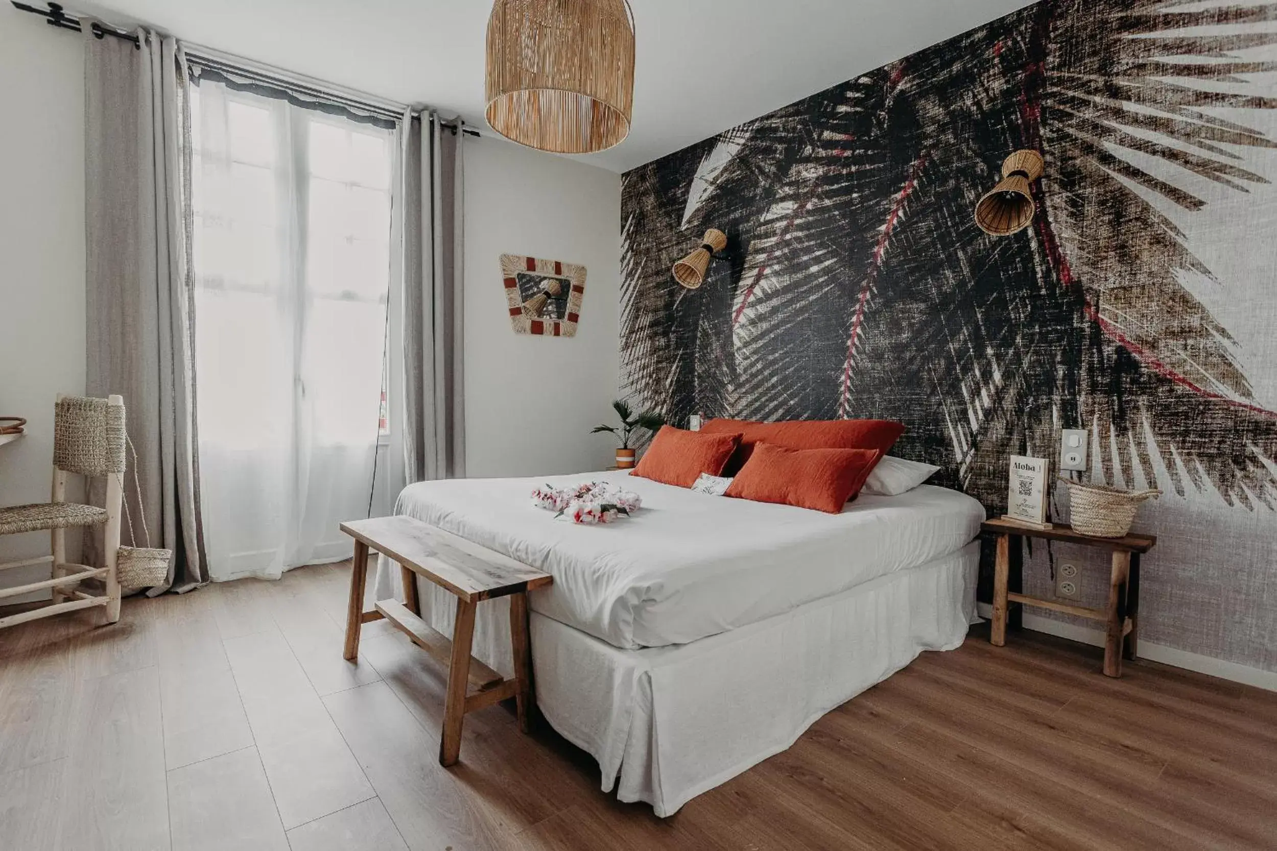 Deluxe Double Room with Side Sea View in Hôtel PALMITO Deluxe Double Room with Side Sea View in Hôtel PALMITO