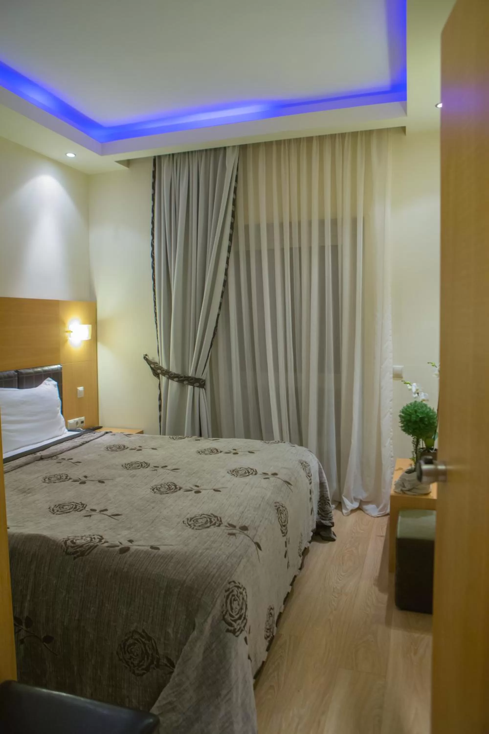 Bed in Pantelidis Hotel & Spa