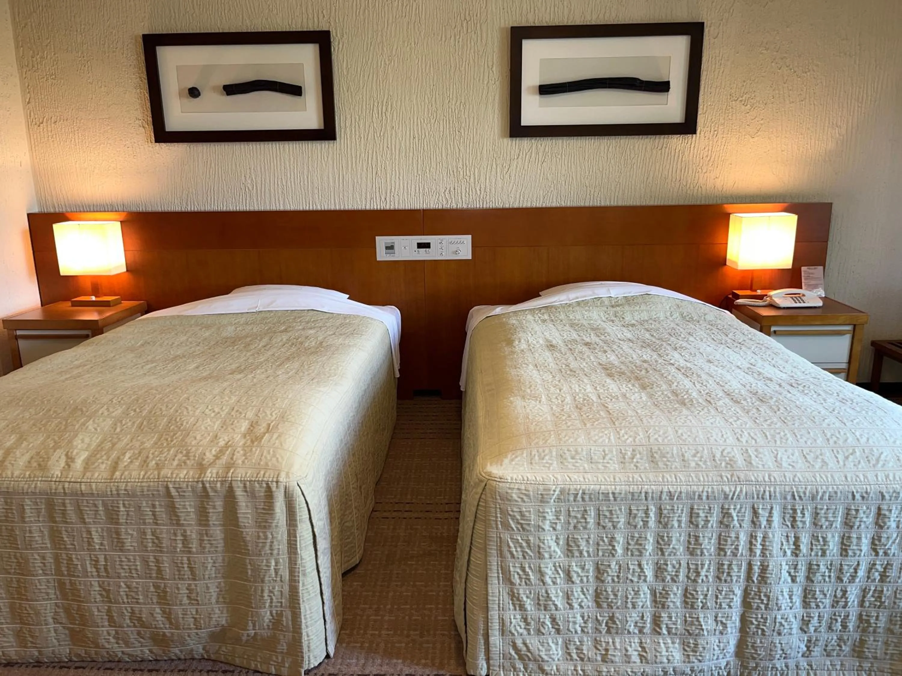 Bed in Hotel Laforet Shuzenji