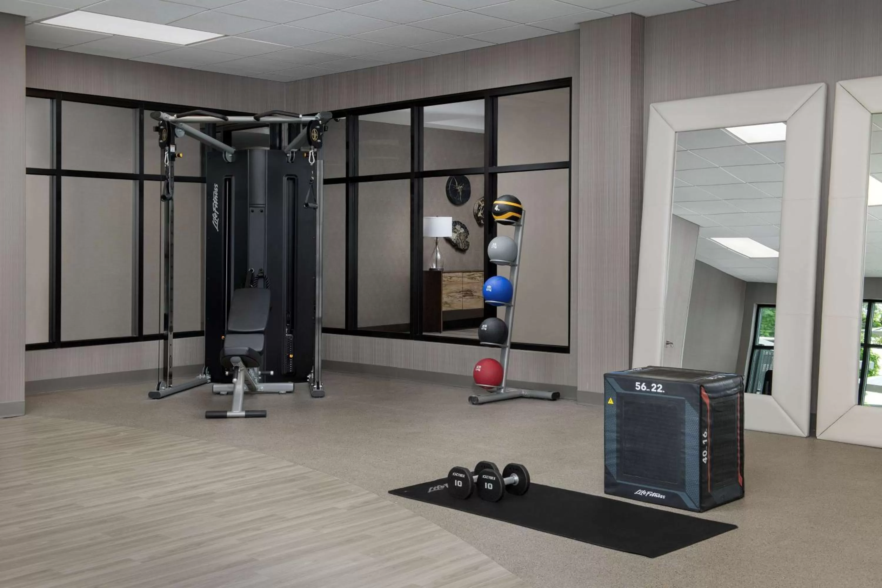 Fitness centre/facilities in Homewood Suites By Hilton Louisville Airport