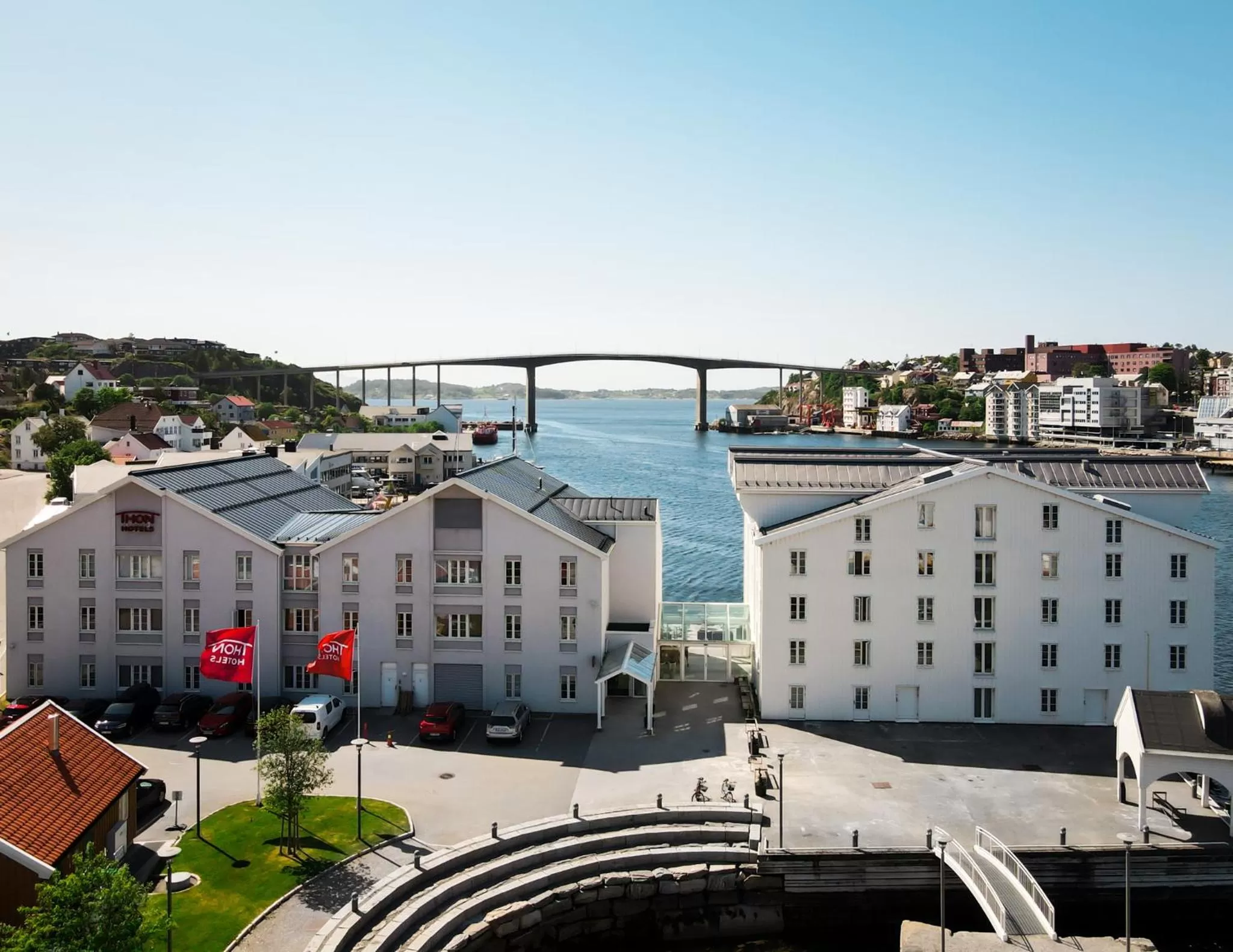 Facade/entrance in Thon Hotel Kristiansund