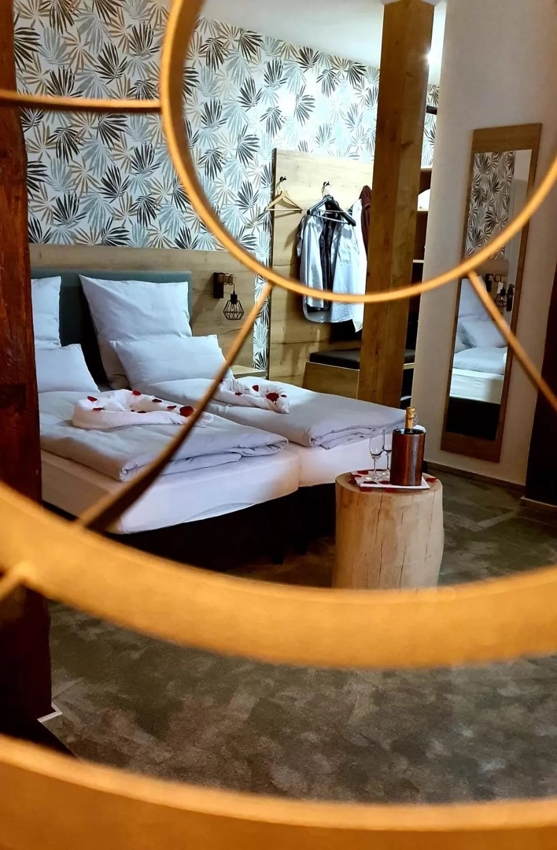 Bed in Hotel Le Filou