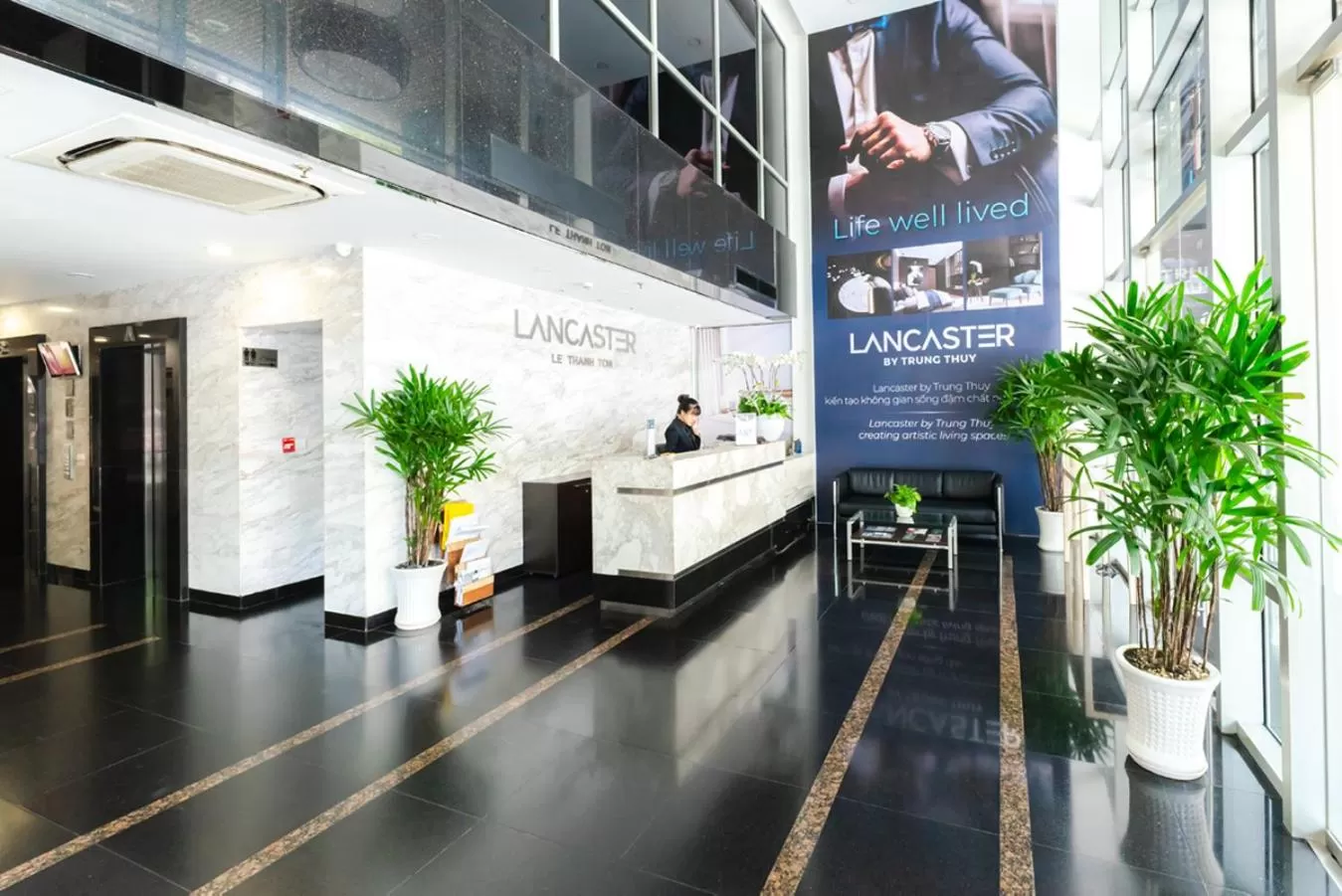 Lobby or reception in Lancaster Ho Chi Minh Serviced Apartment Official
