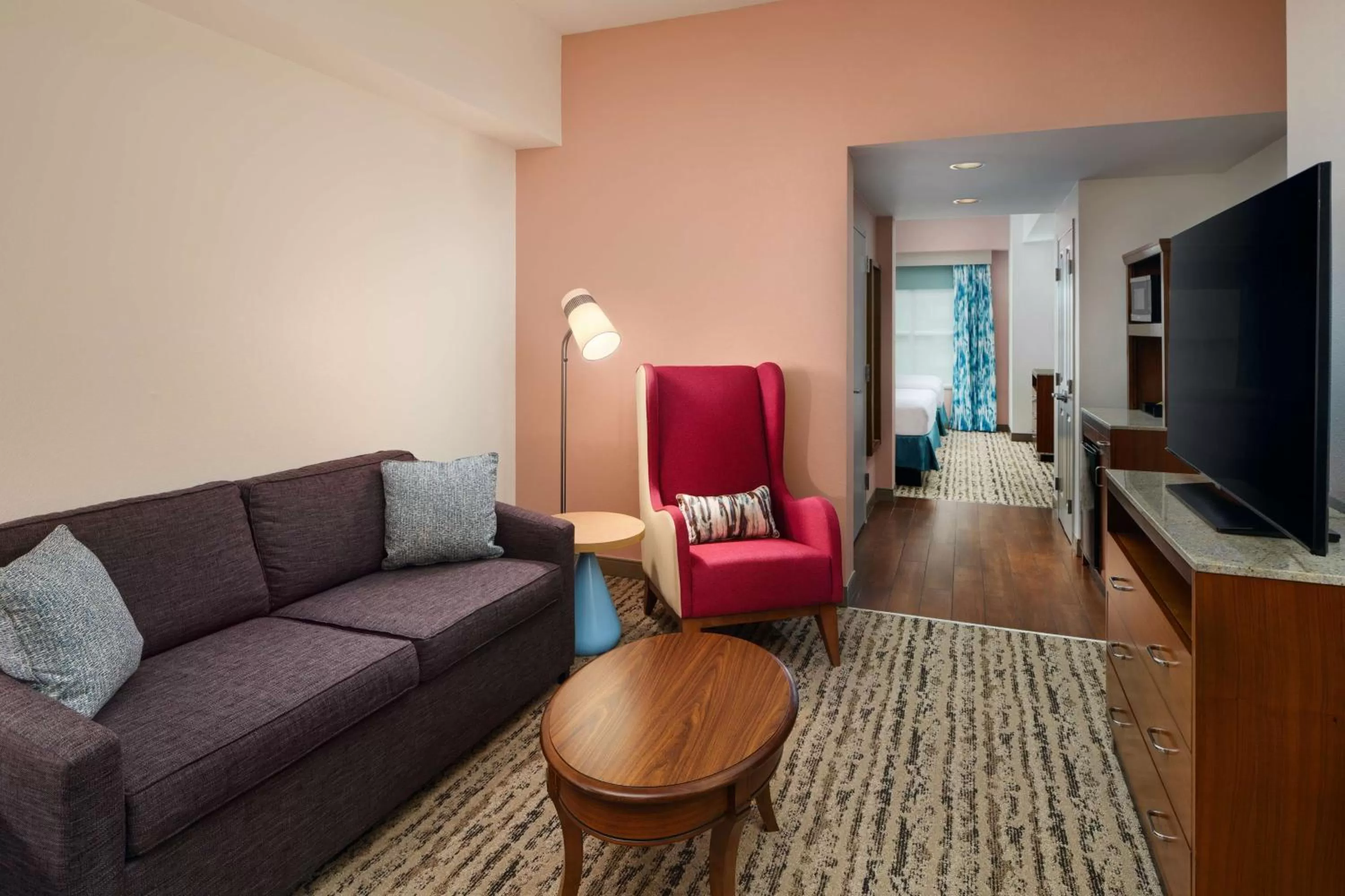 Living room in Hilton Garden Inn Atlanta Midtown