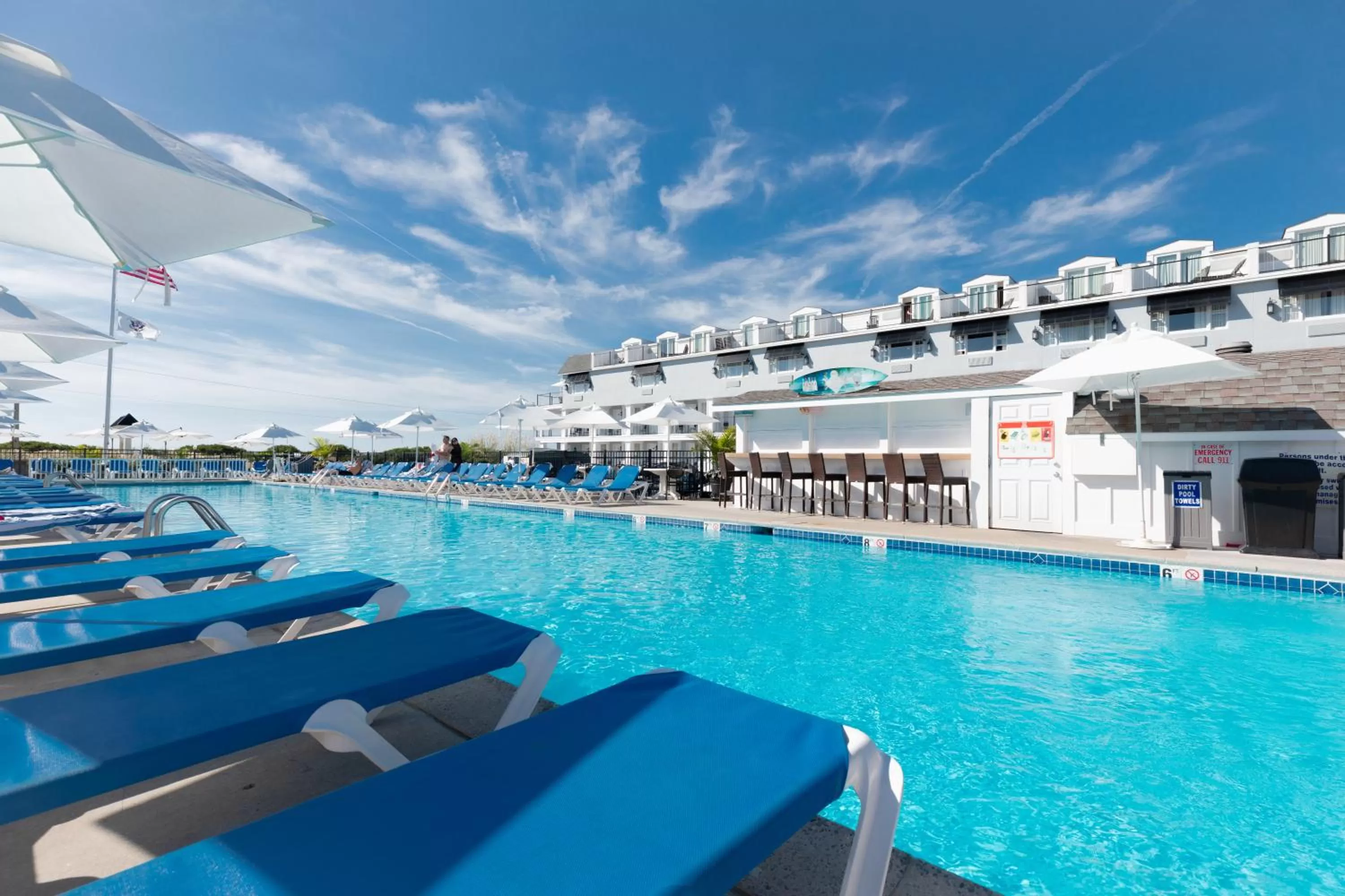 Swimming pool in Grand Hotel Cape May