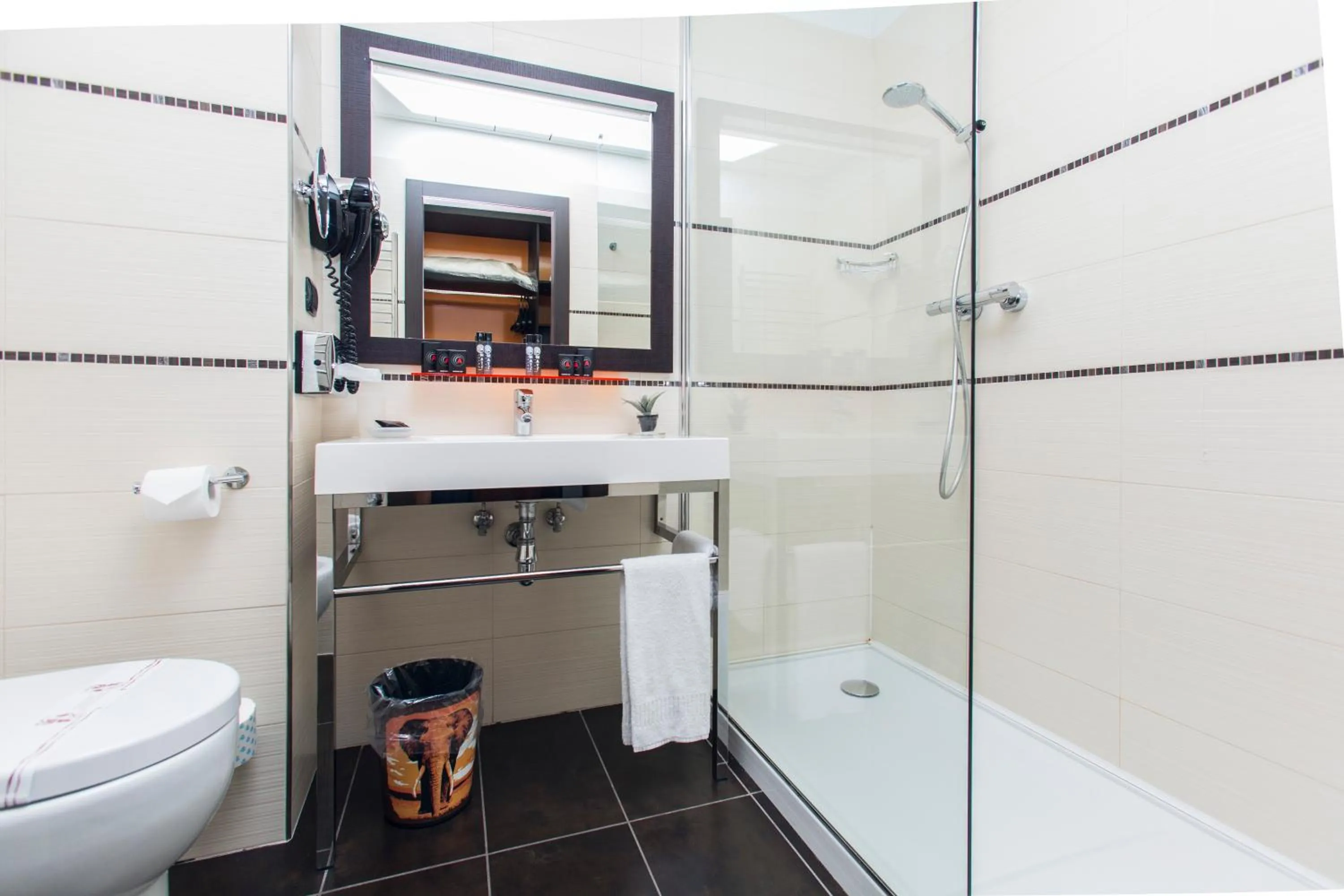 Bathroom in Amatì Design Green Hotel