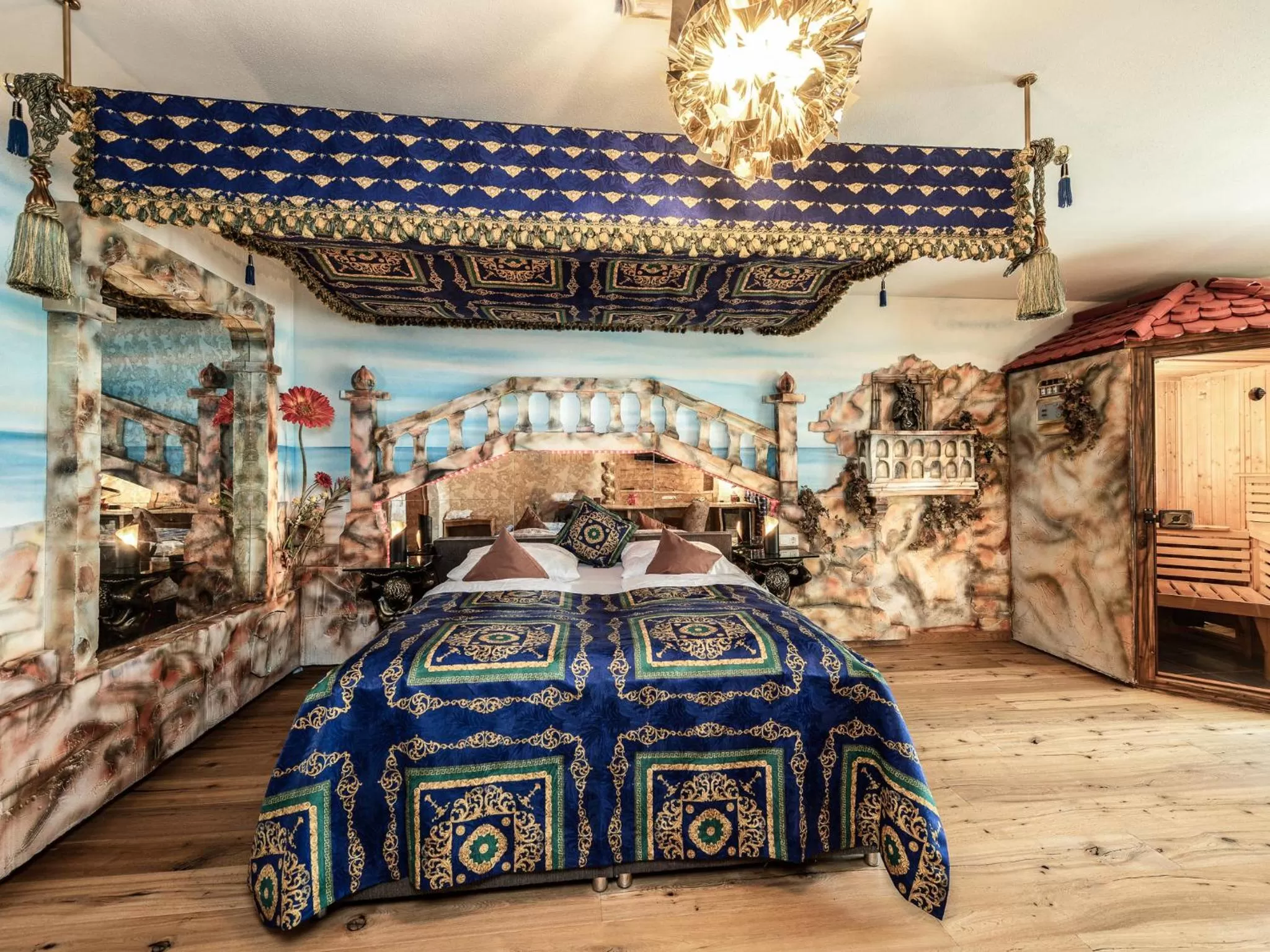 Bed in Hotel Victoria