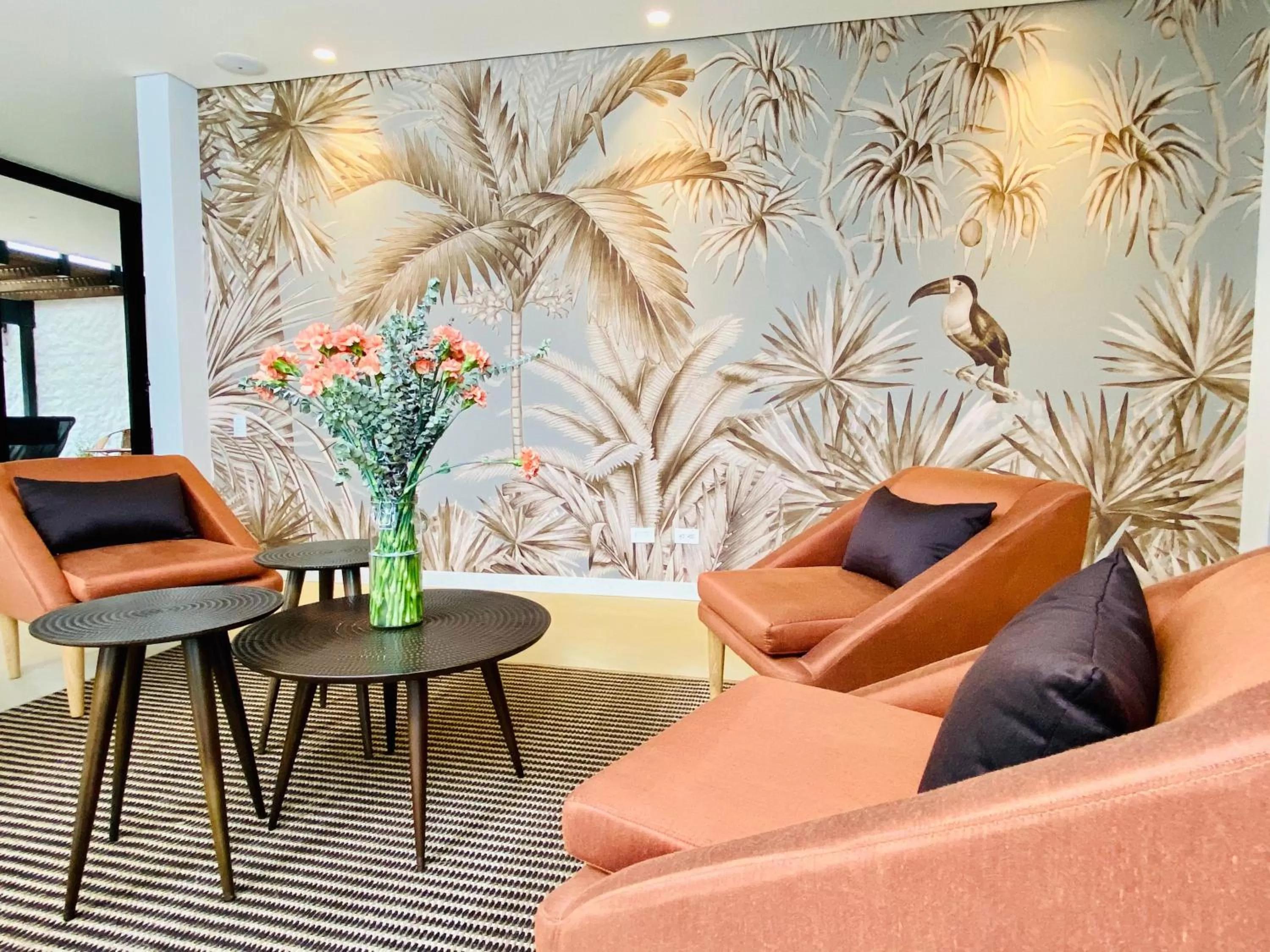 Seating Area in Patio del Mundo