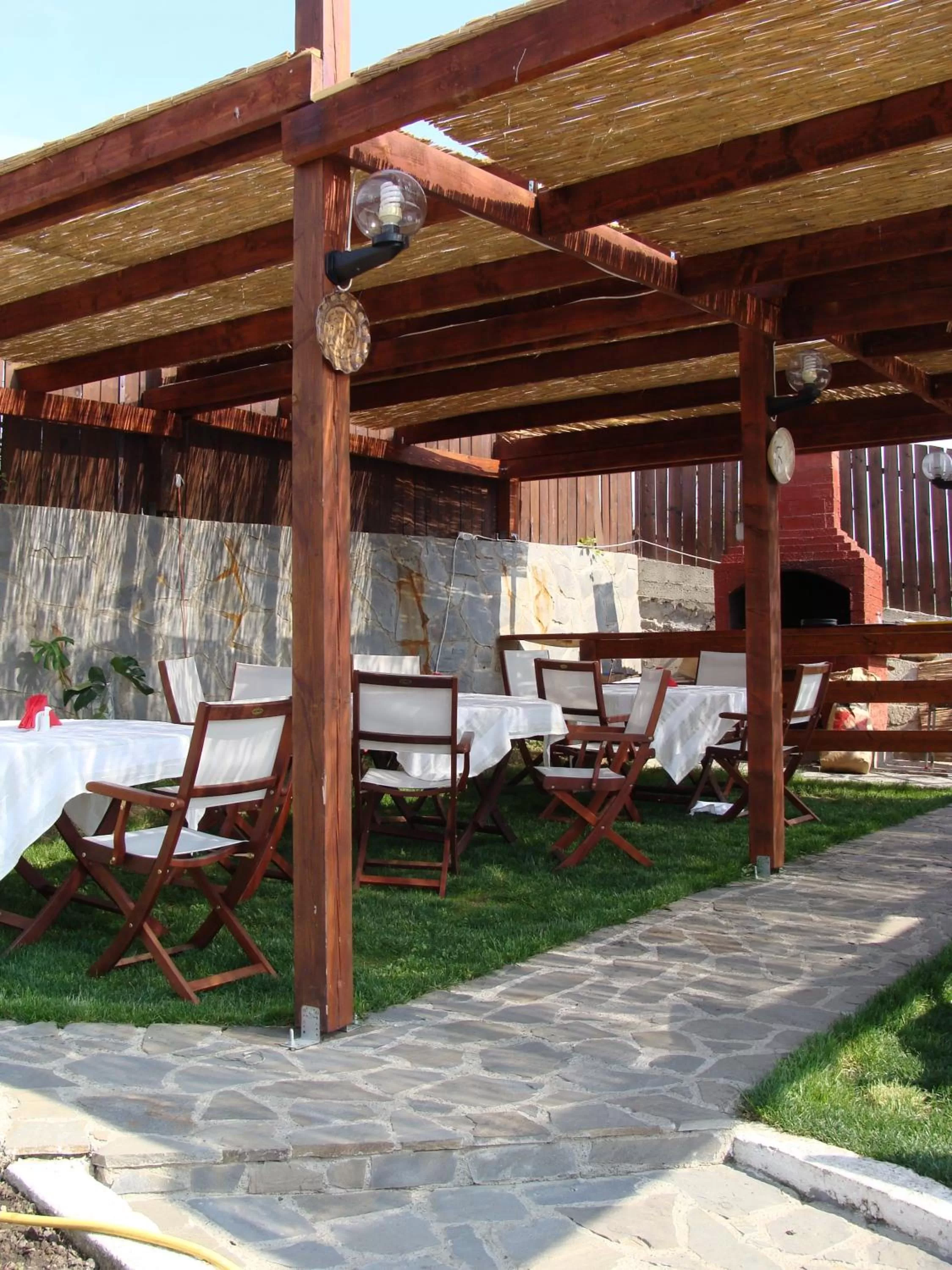 Garden in Pensiunea Taverna Bucium