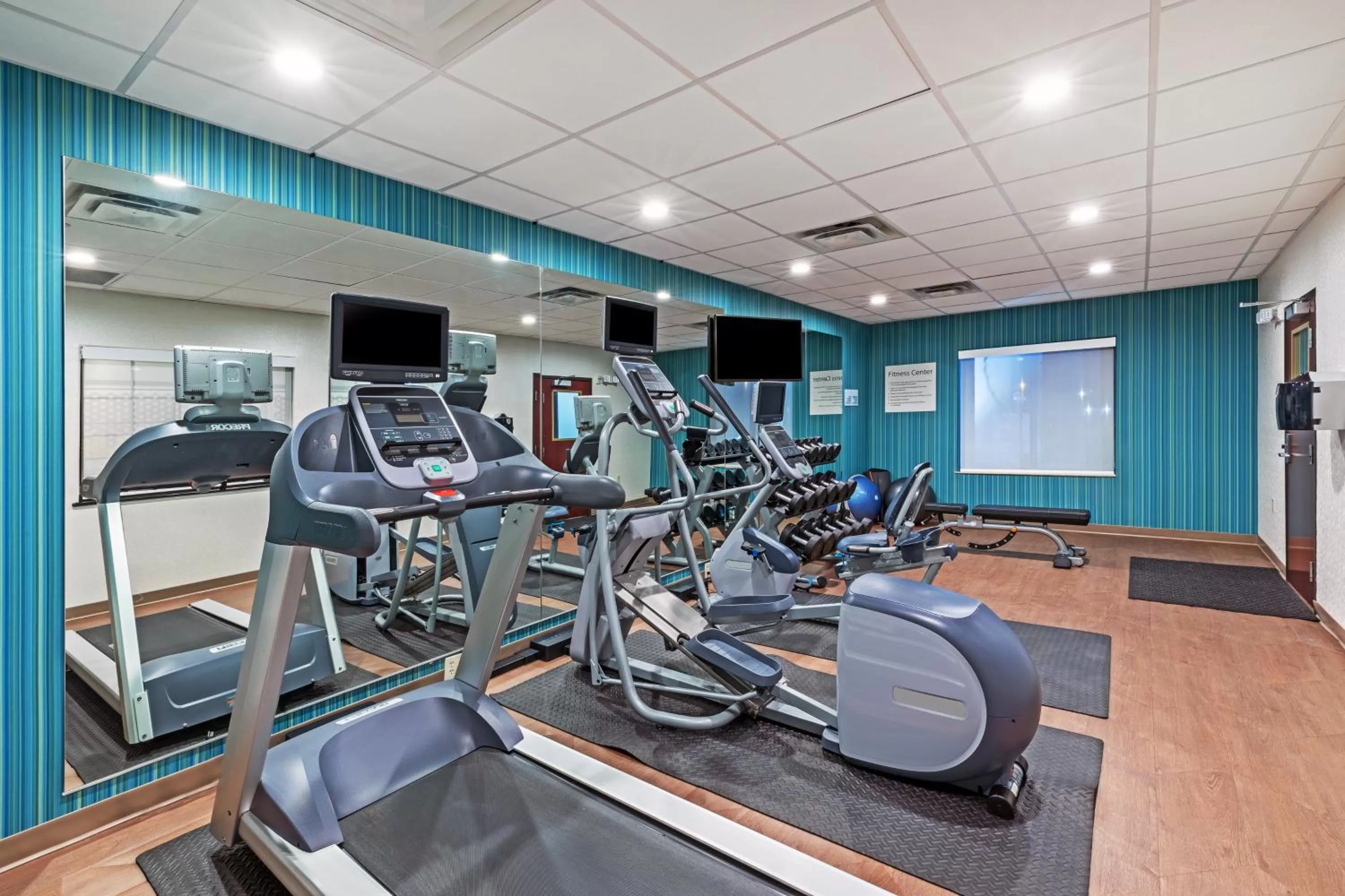 Fitness centre/facilities in Holiday Inn Express Guymon by IHG
