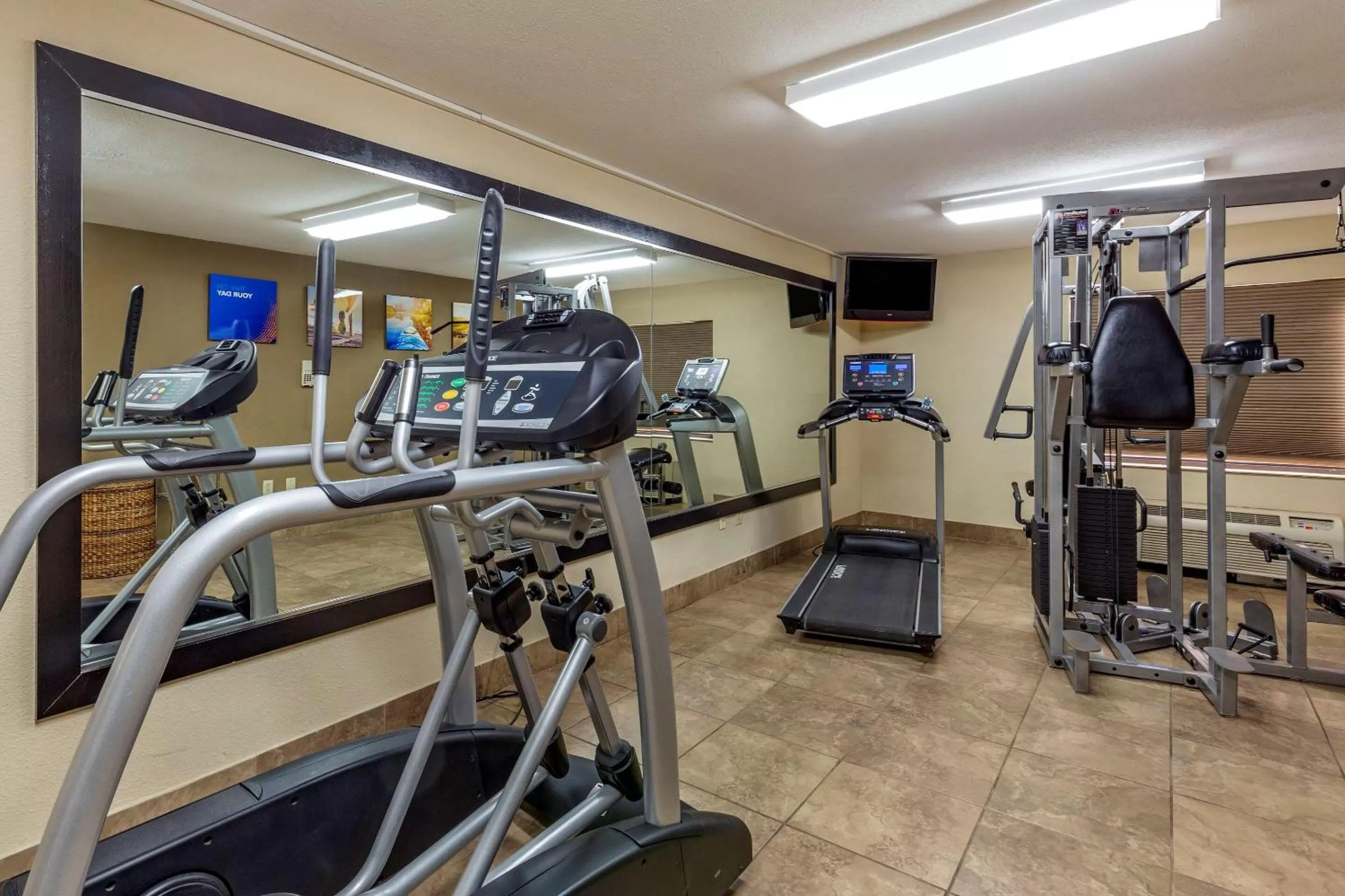 Fitness centre/facilities in Comfort Inn Fort Mill Amusement Park at Carowinds Blvd