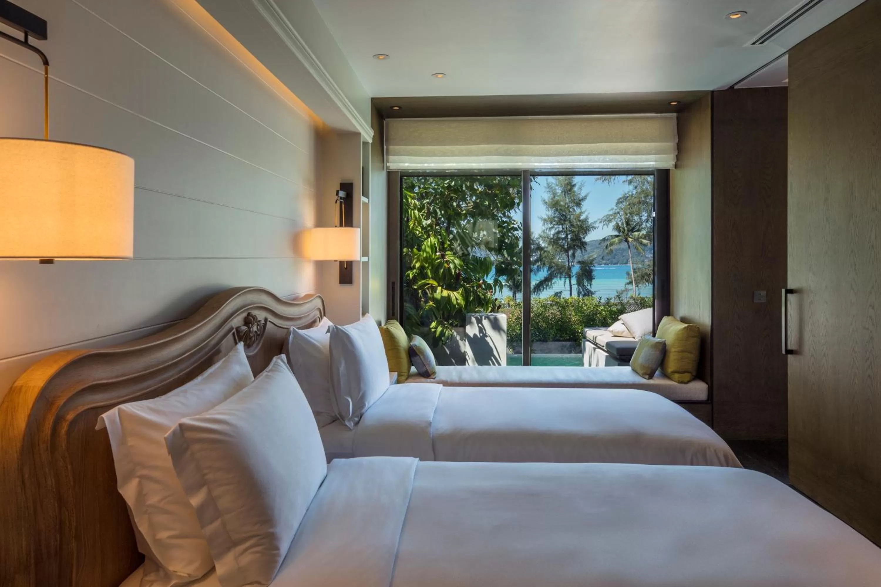 Bed in Rosewood Phuket