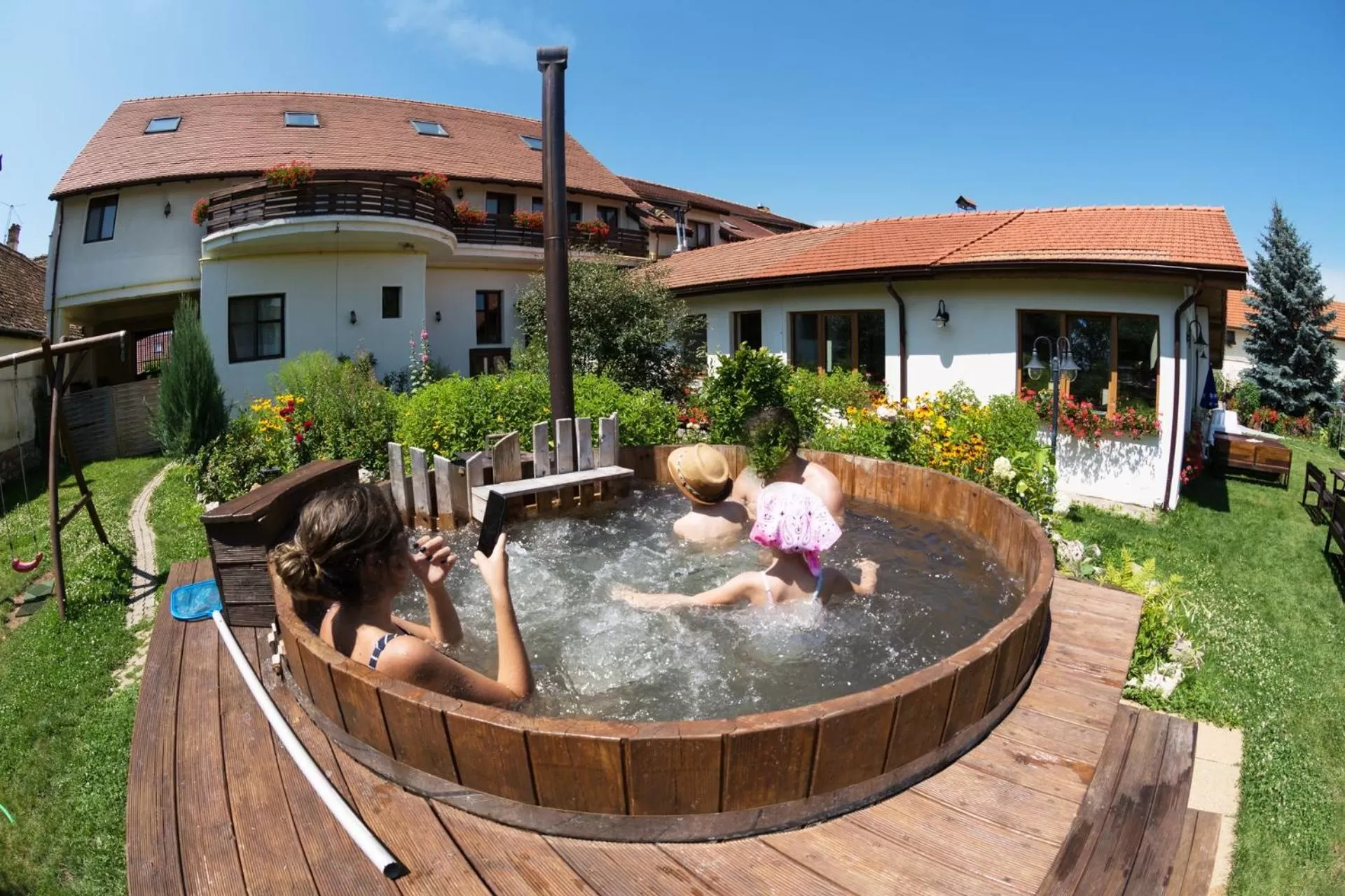 Garden in Hotel Bielmann