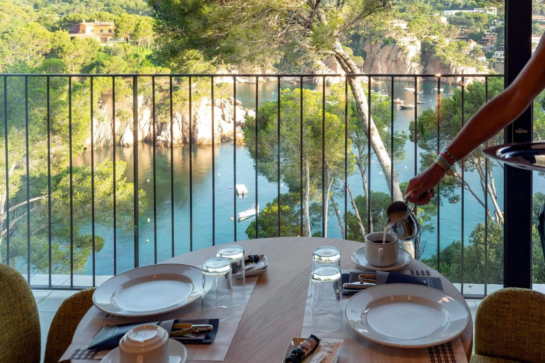 Breakfast in Parador de Aiguablava