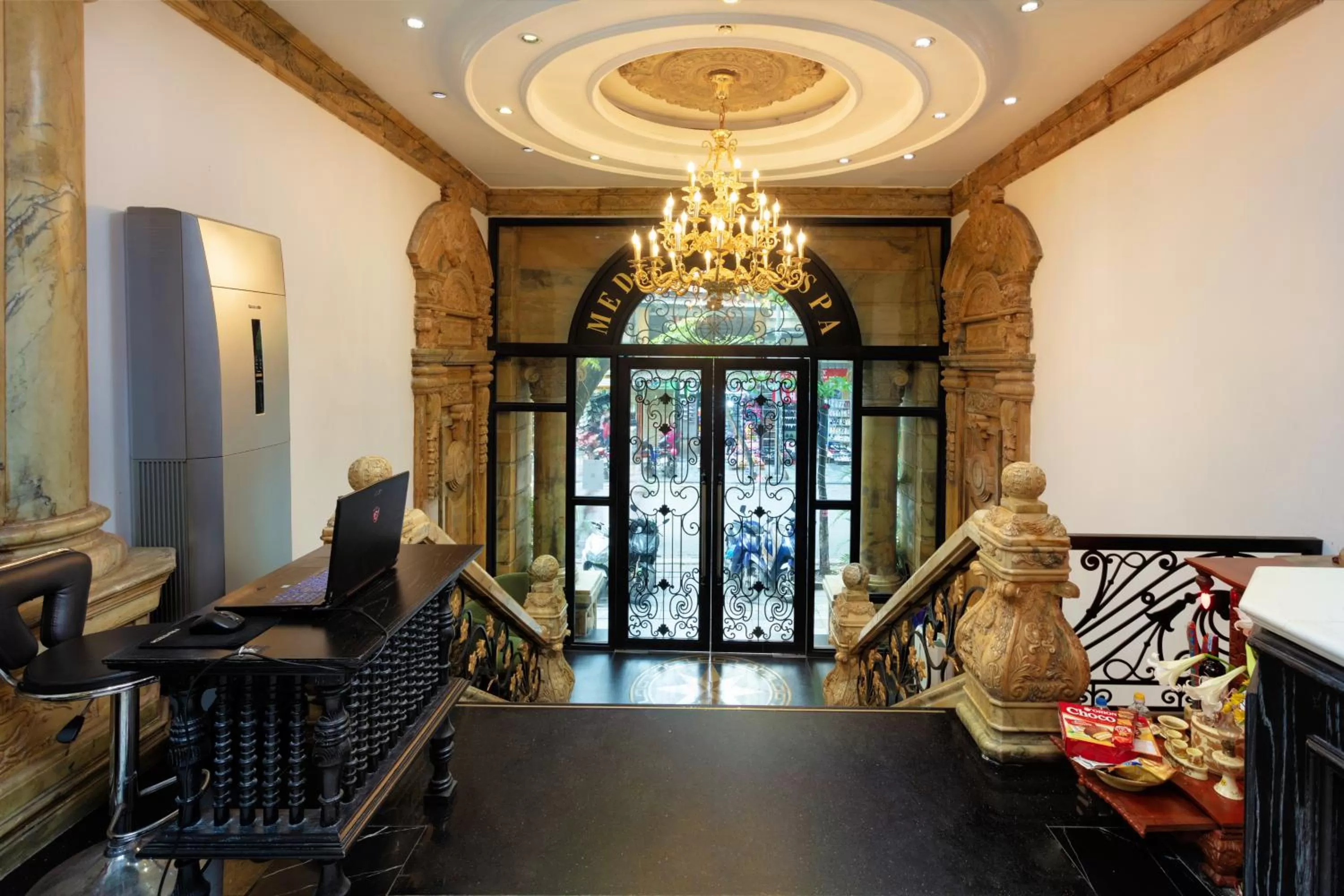 Lobby or reception in Hanoi Media Hotel & Spa