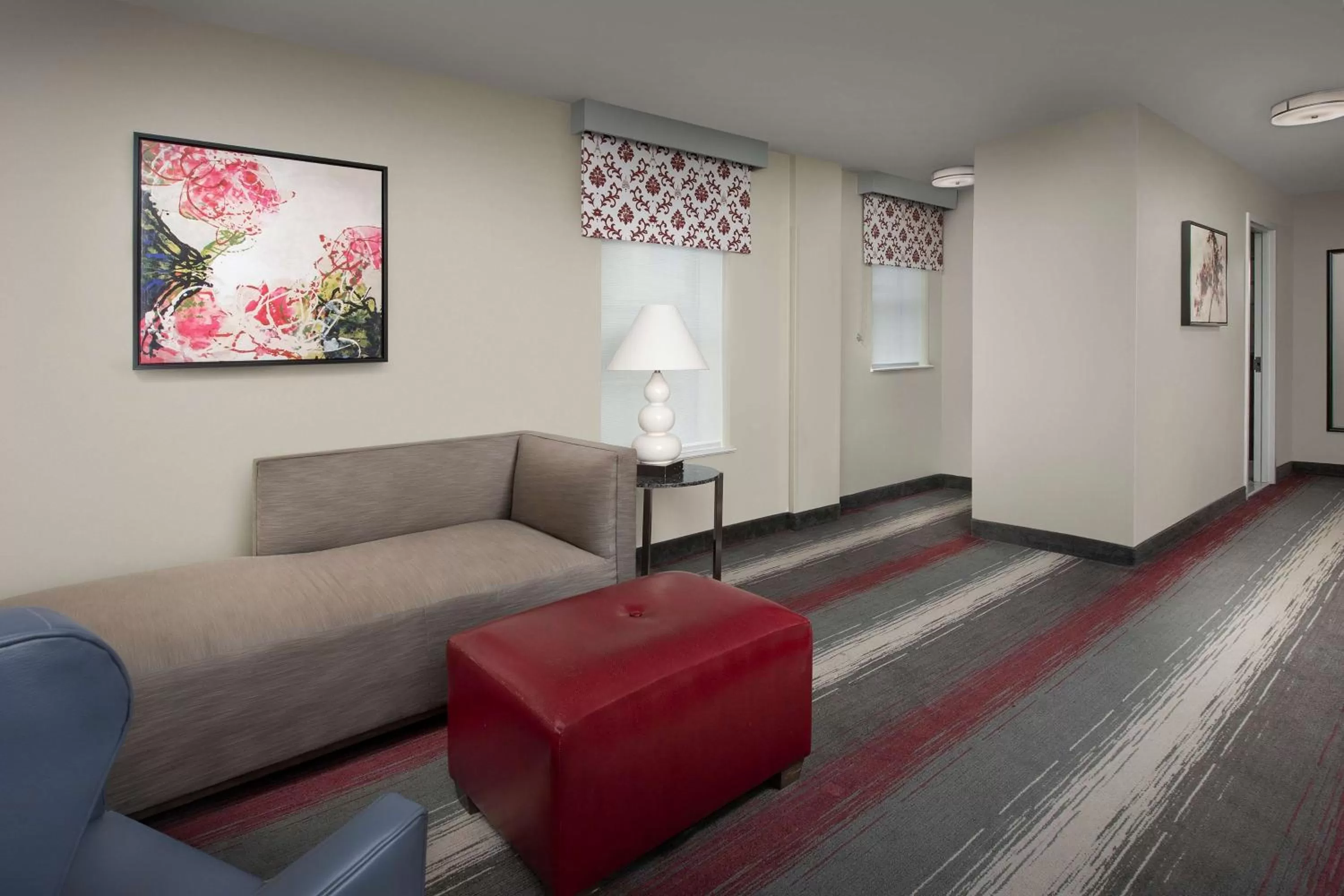 Living room in West End Washington DC, Tapestry Collection by Hilton