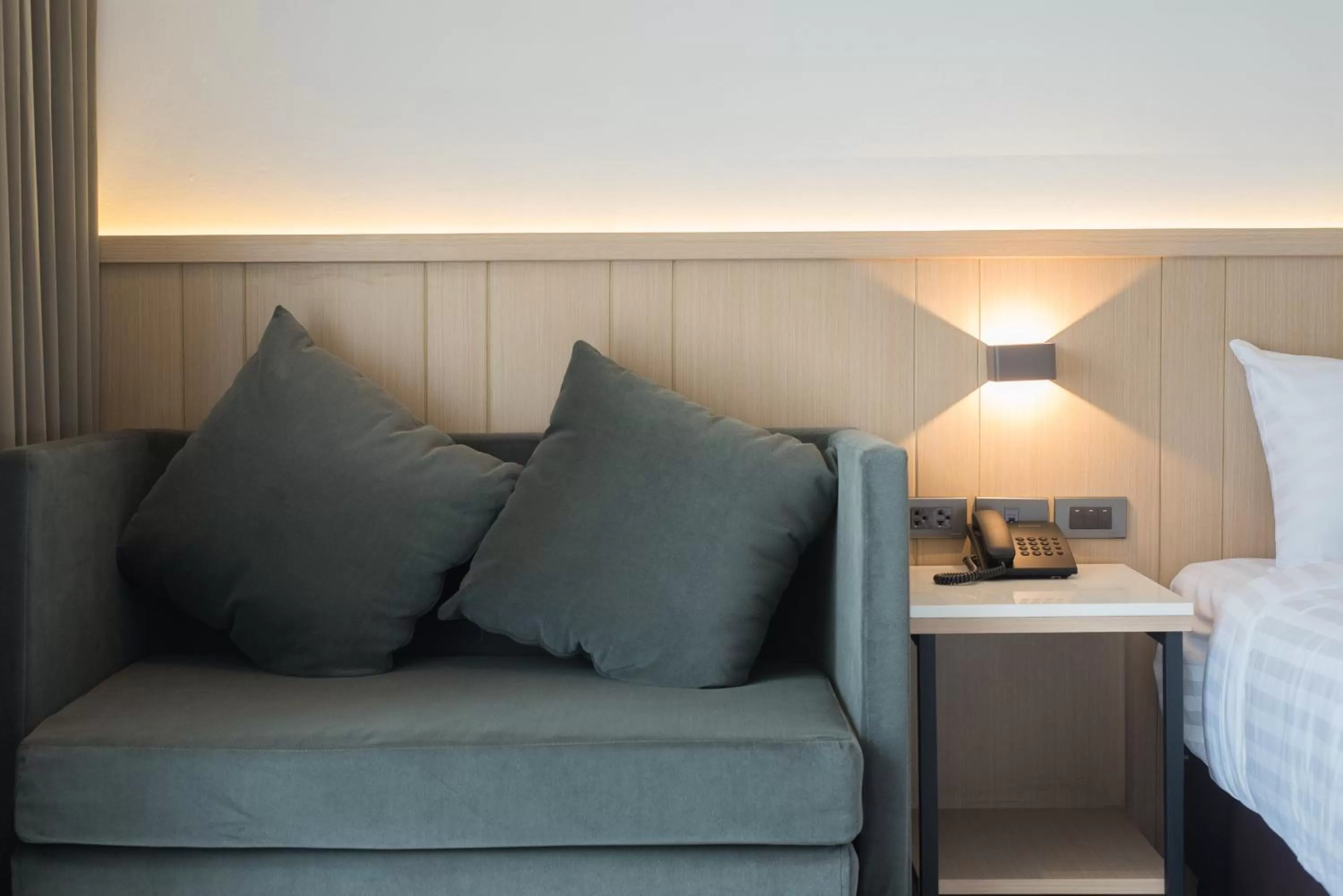 Bed in Madison Bangkok Hotel