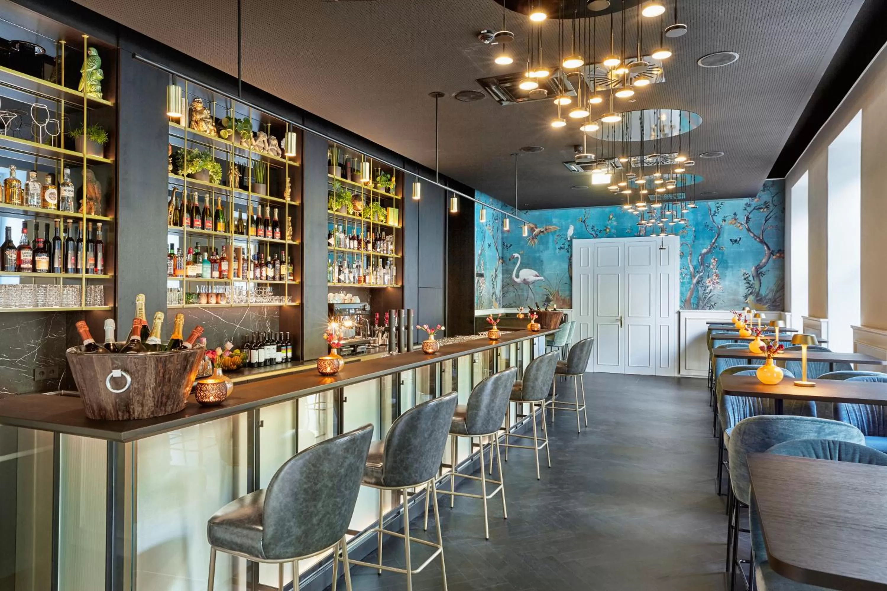 Lounge or bar in HYPERION Hotel Salzburg