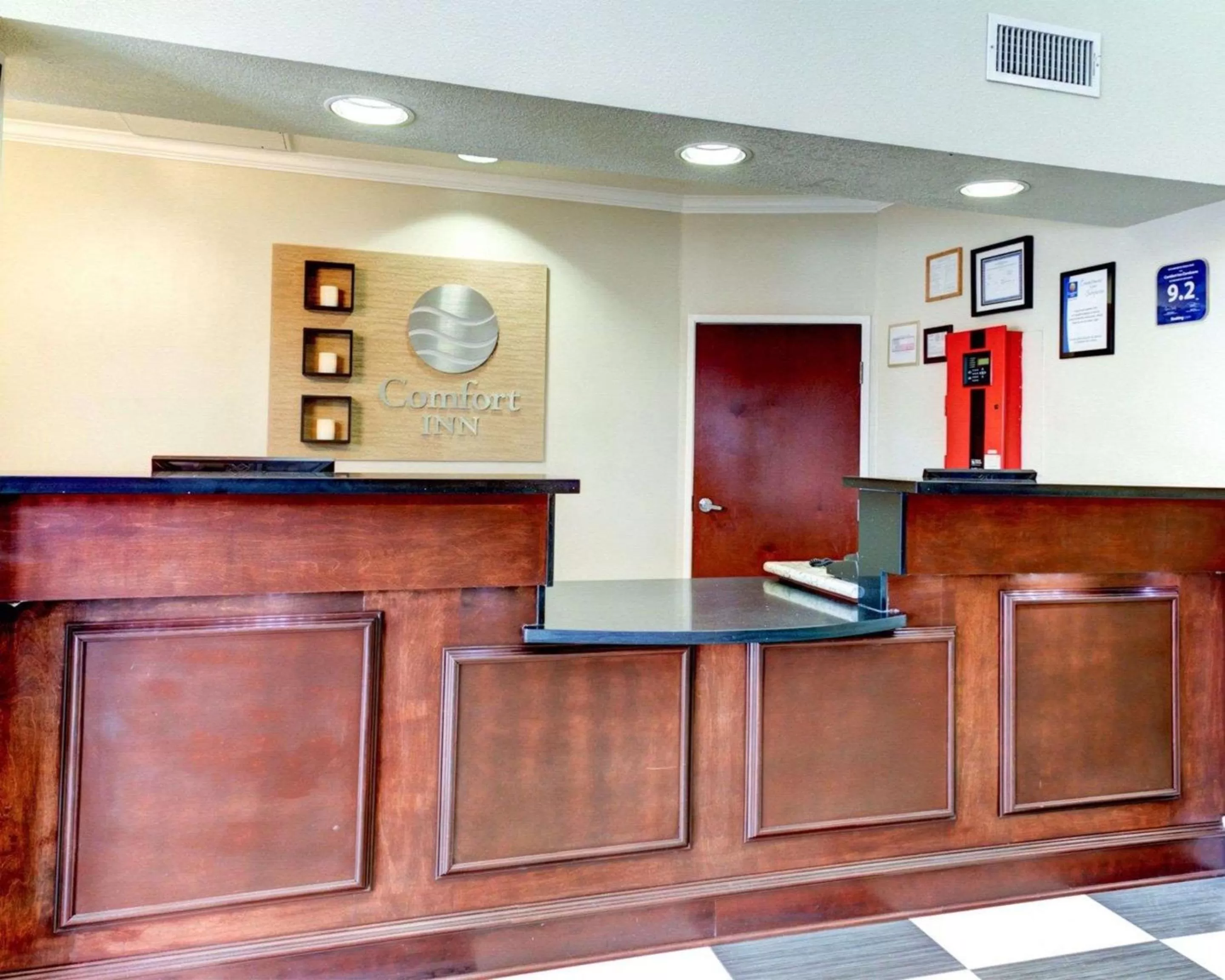 Lobby or reception in Comfort Inn Corsicana East