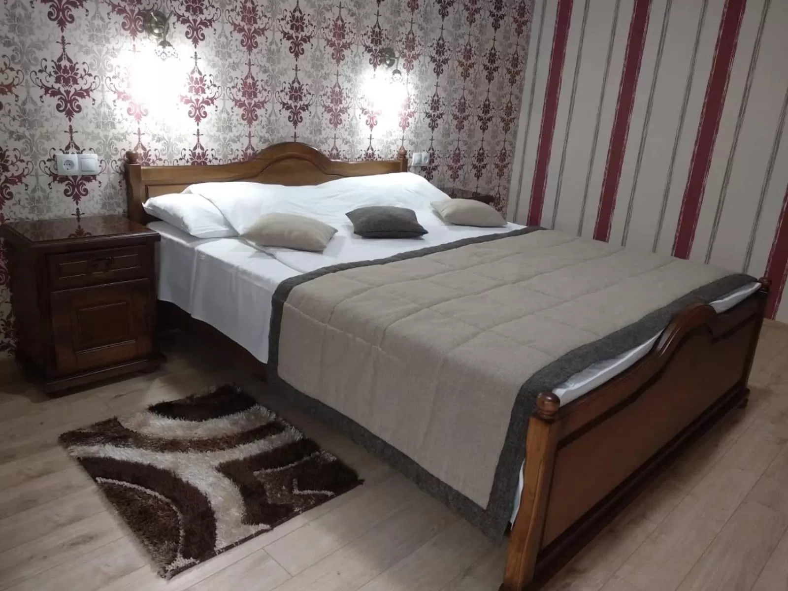 Bed in Hotel Villa Natali
