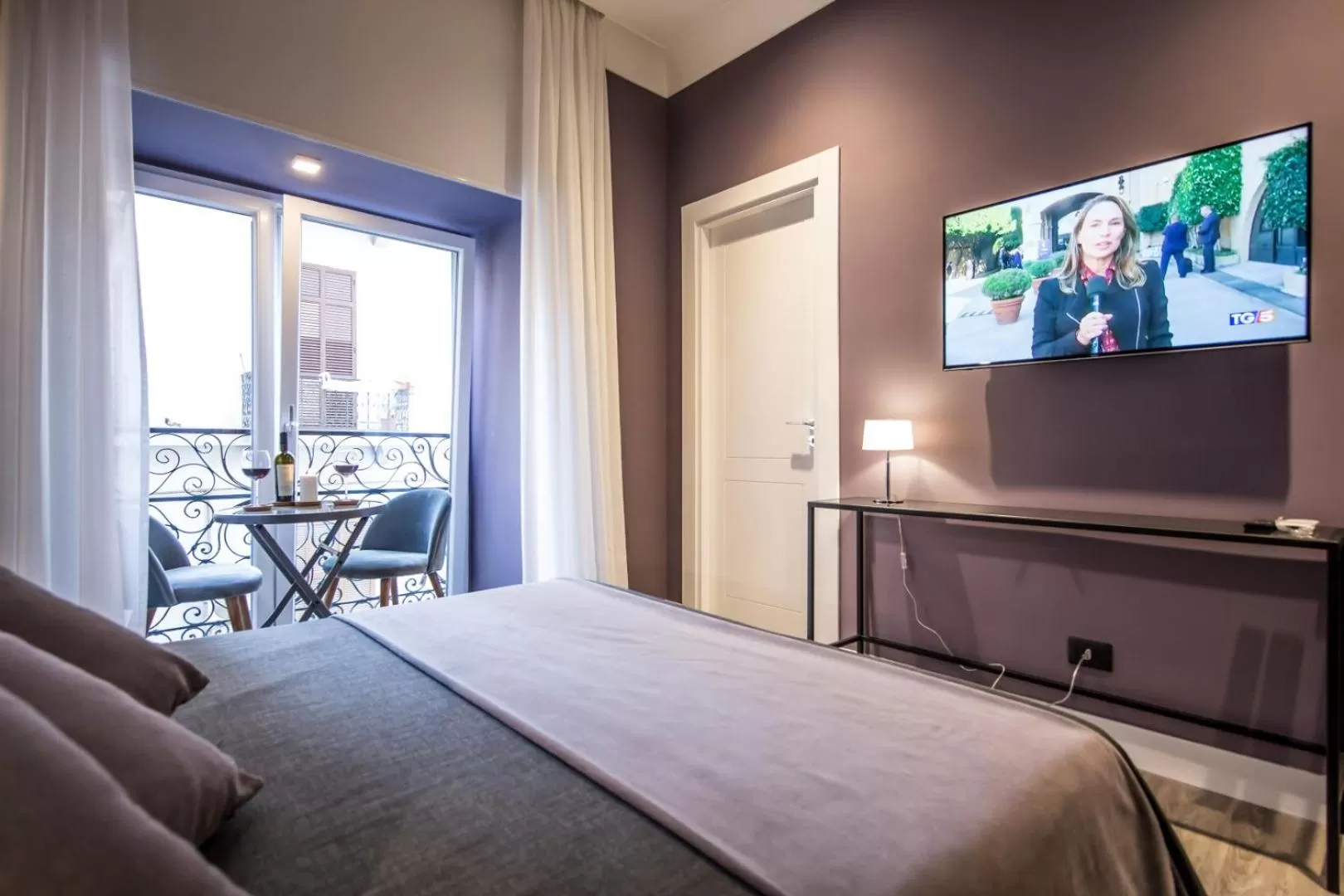 Balcony/Terrace, Bed in B&B Art House