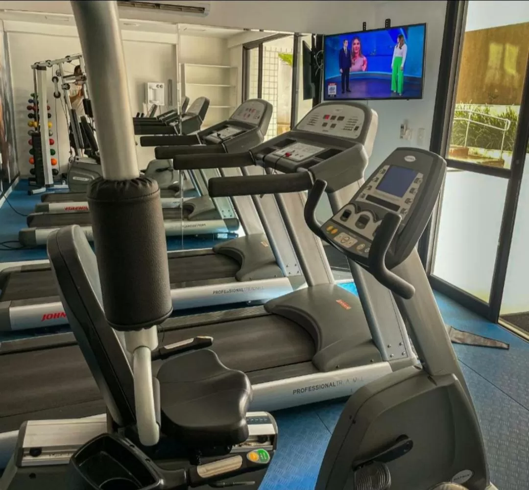 Fitness centre/facilities, Fitness Center/Facilities in Ponta Negra Flat Confort 18 Andar