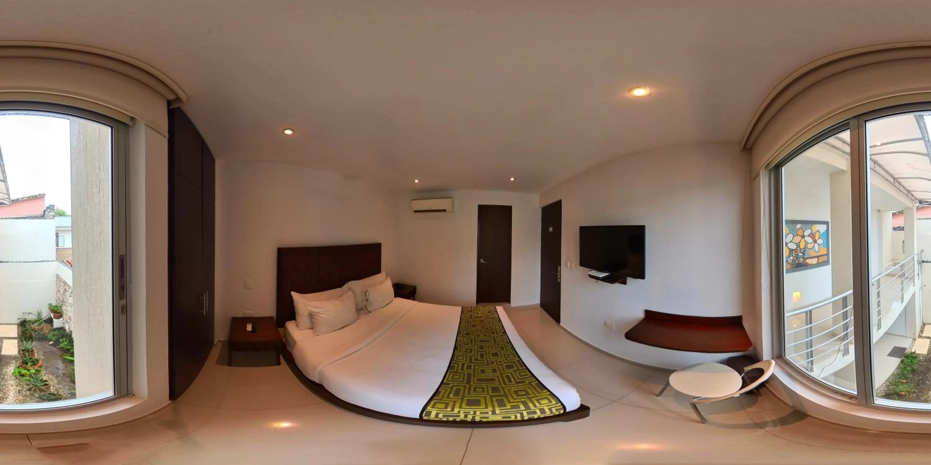 Bed in Hotel Ipanema Meridian