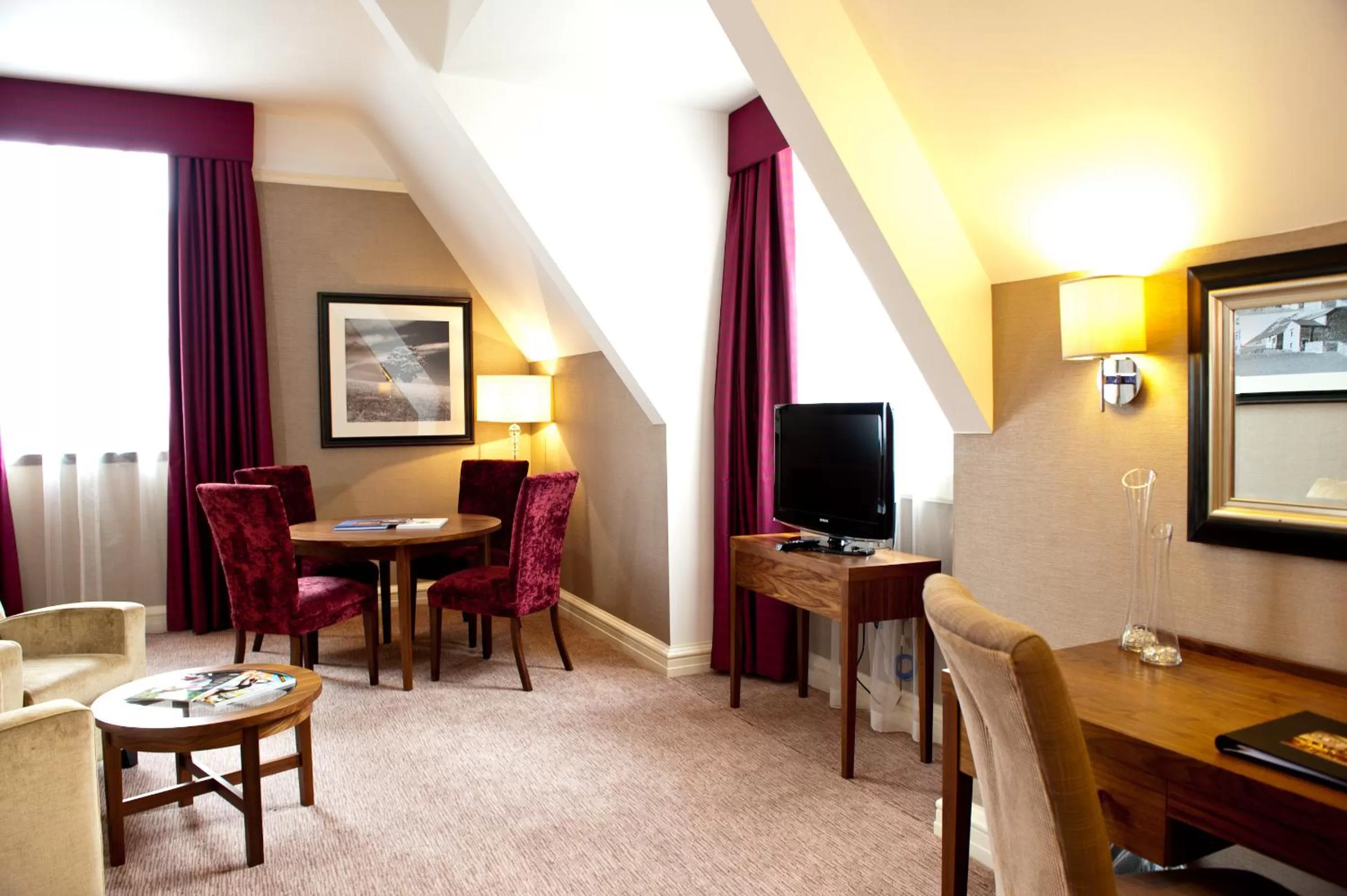 Seating area in The Grand, York