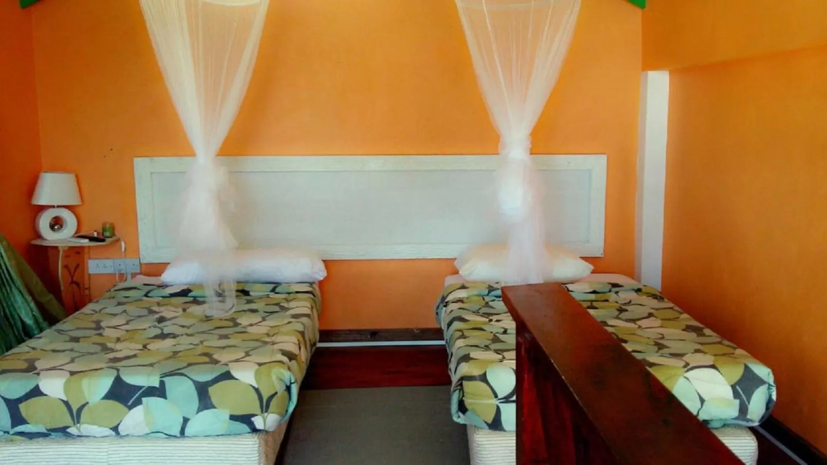 Bed in Villa Des Pitons