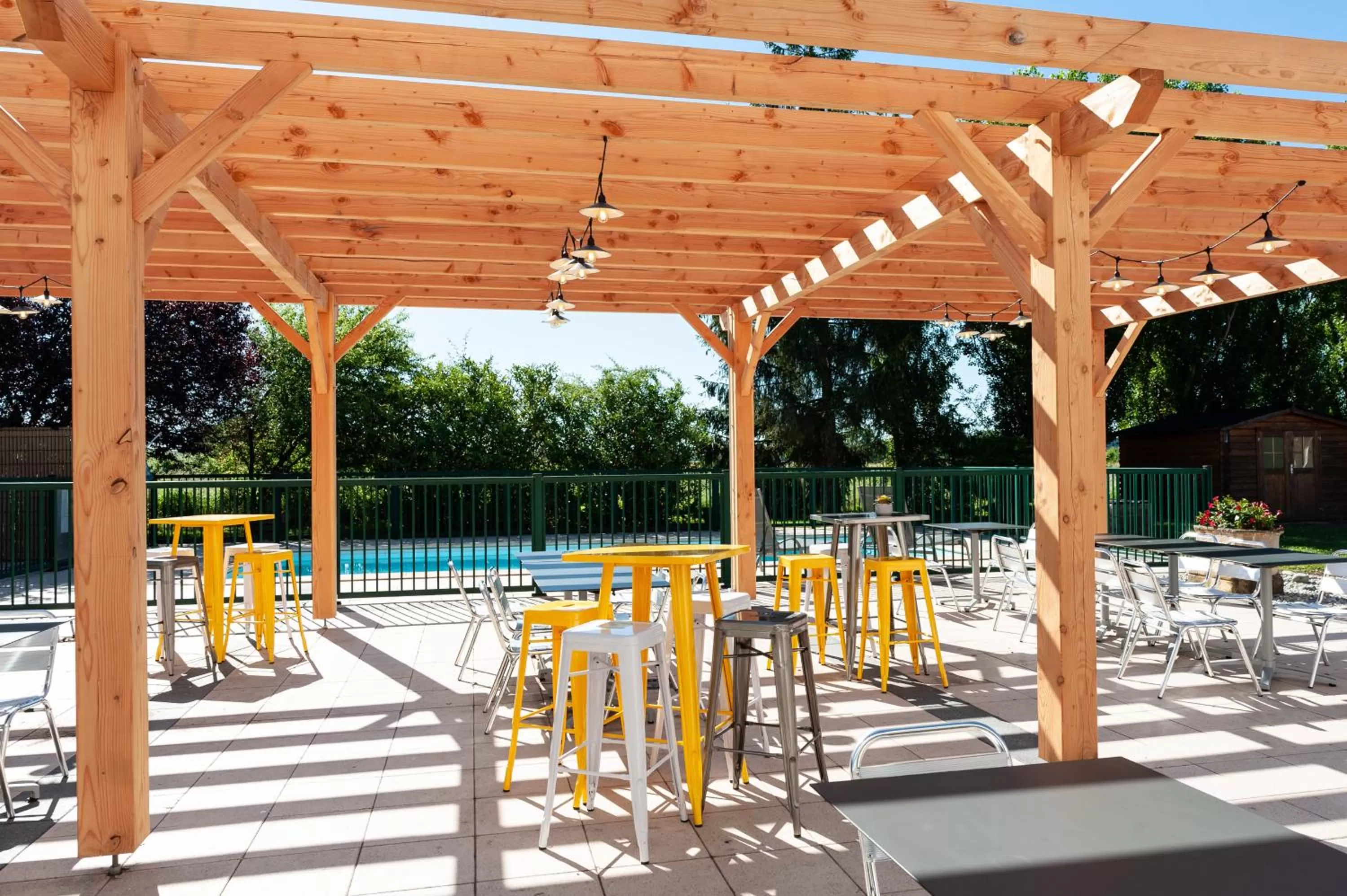 Patio in Campanile Beaune