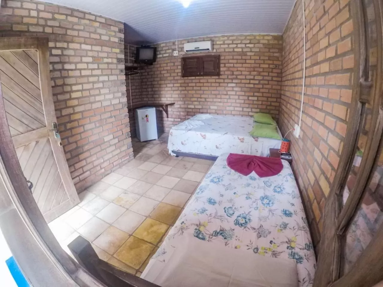 Bed in Pousada do Riacho