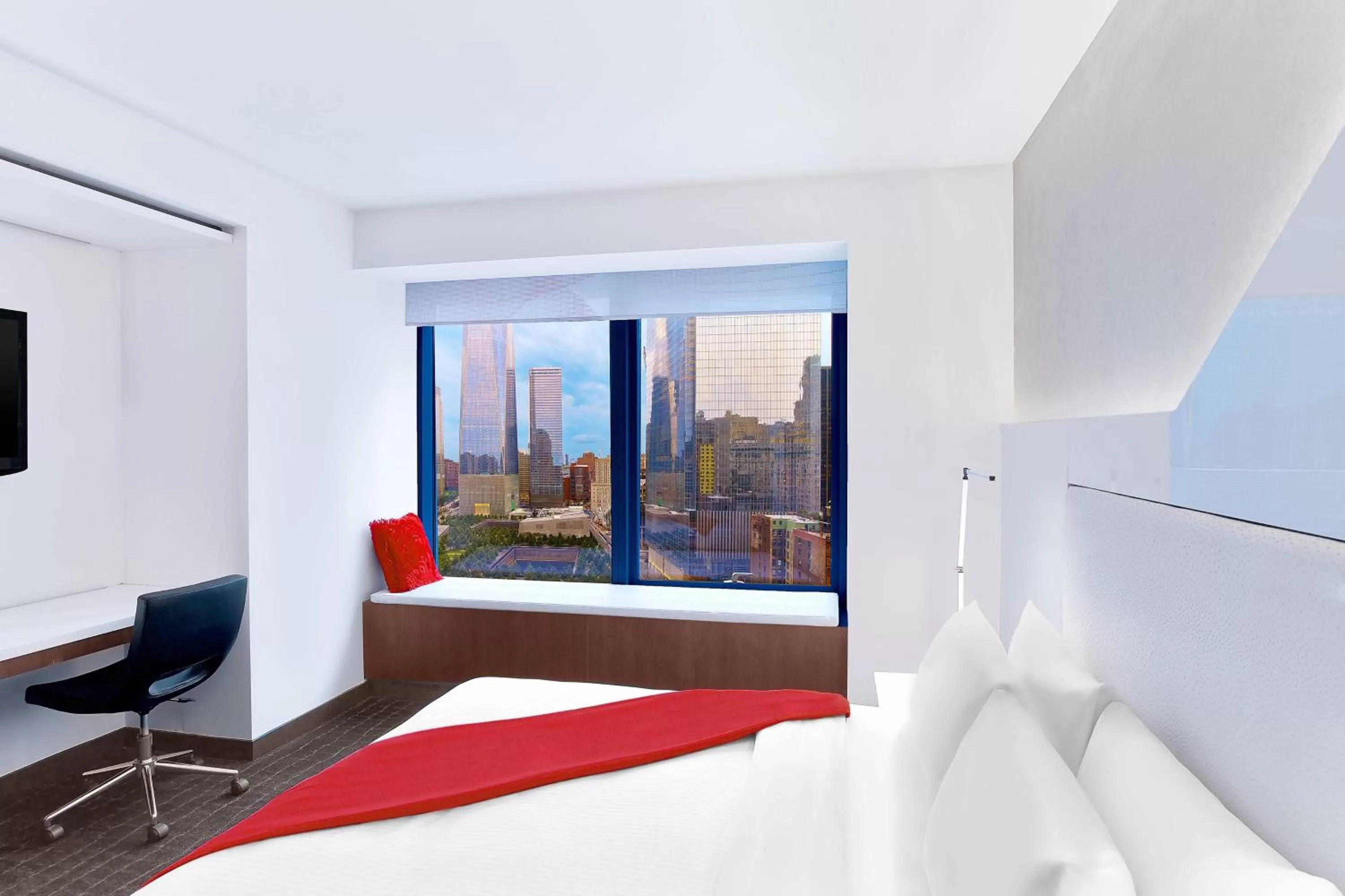 Photo of the whole room, Bed in The Washington Hotel NYC