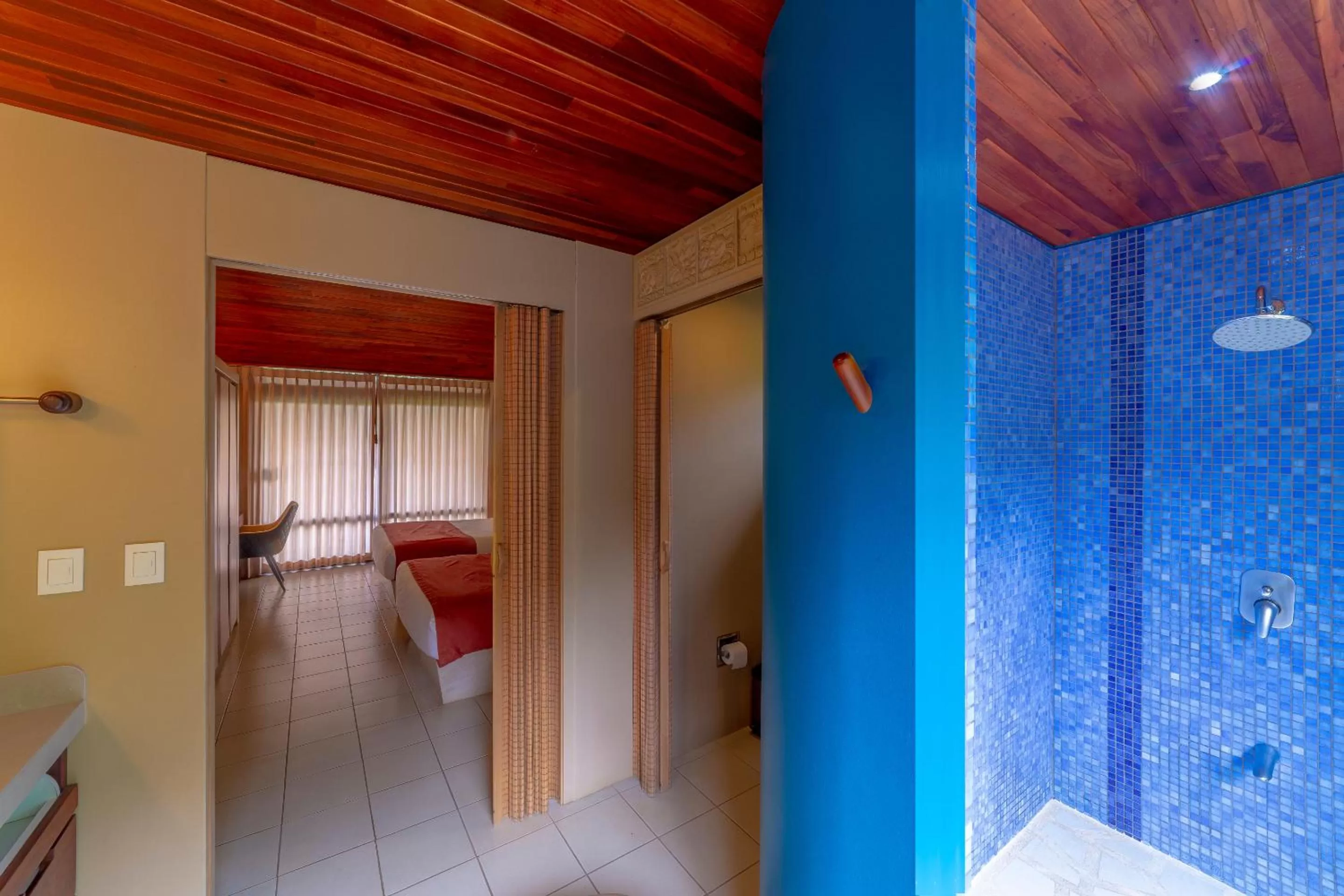 Bathroom, Bed in Xandari Resort & Spa