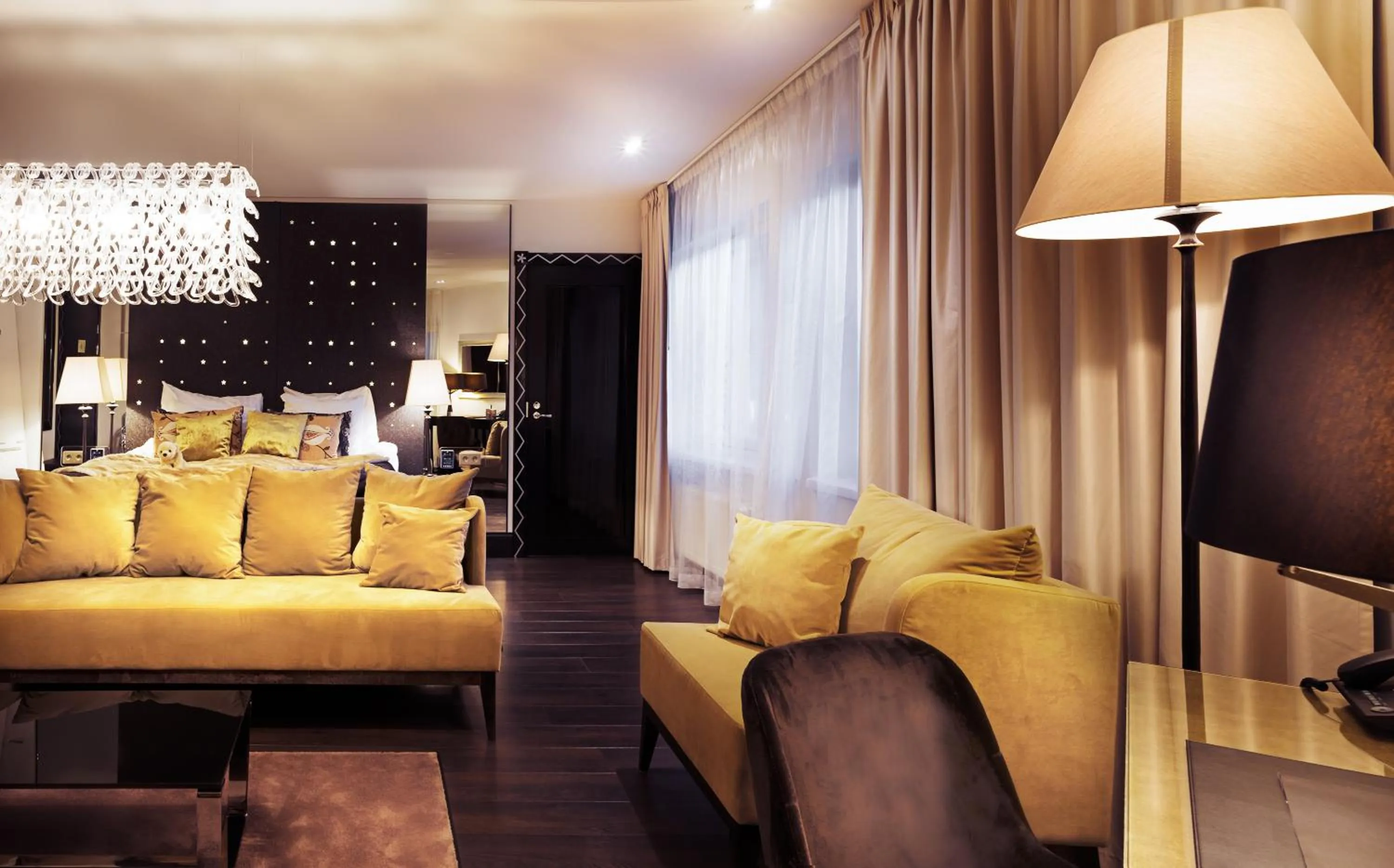 Seating area in Arctic Light Hotel