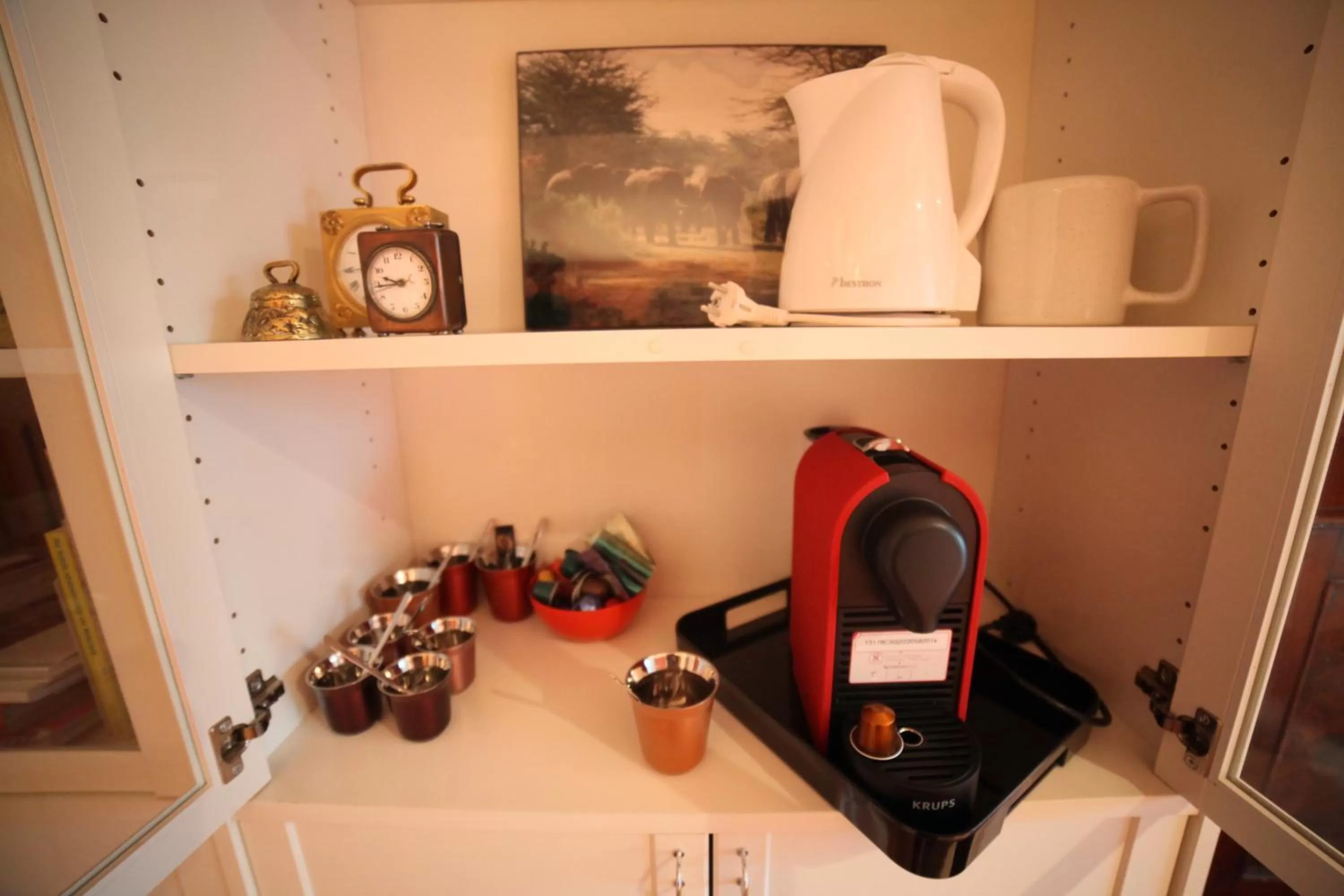 Coffee/tea facilities in B&B de singel