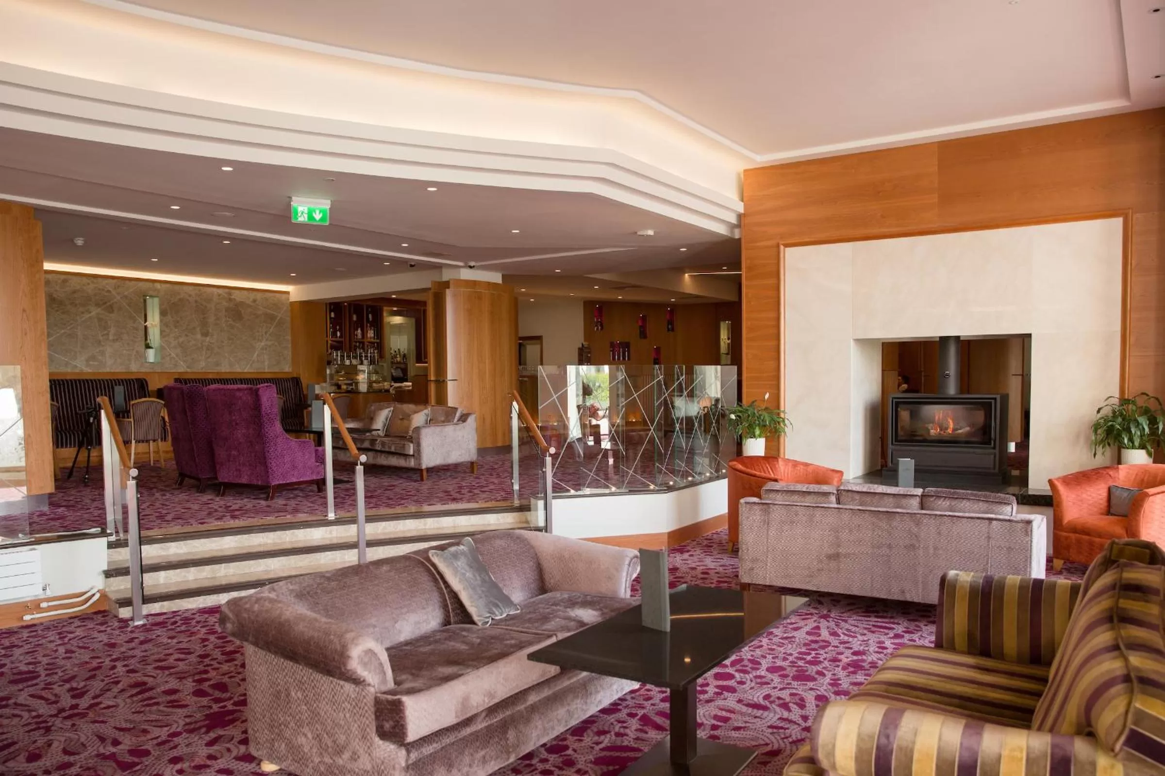 Lobby or reception in The Stormont Hotel