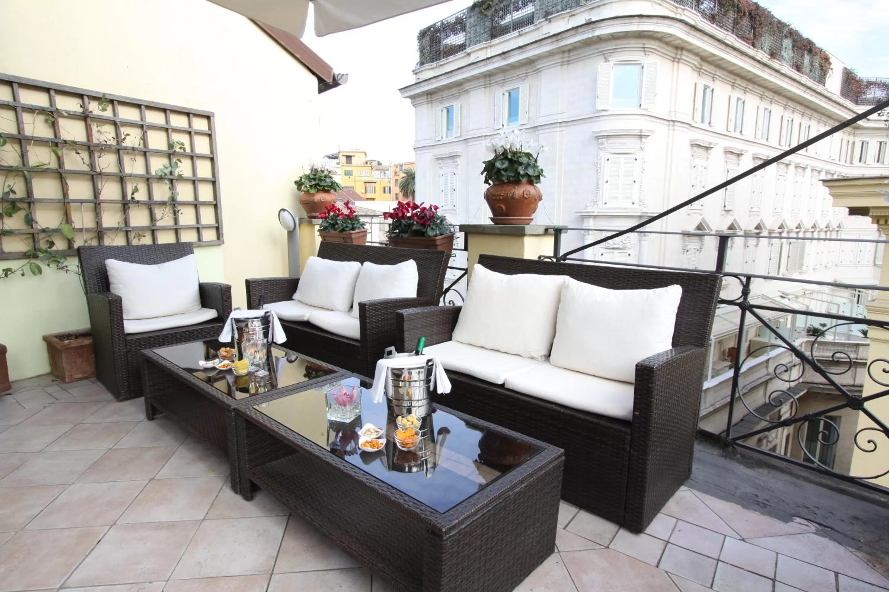 Garden in Hotel La Fenice