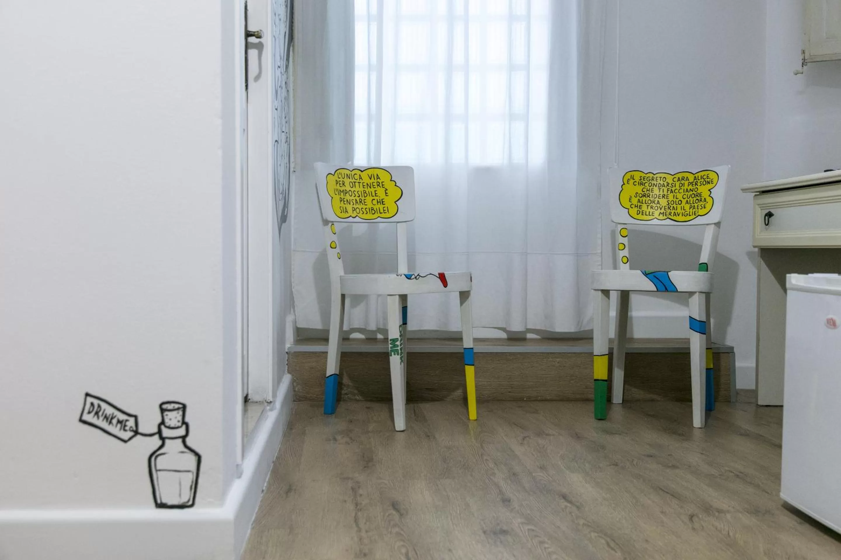 Decorative detail in Afea Art & Rooms