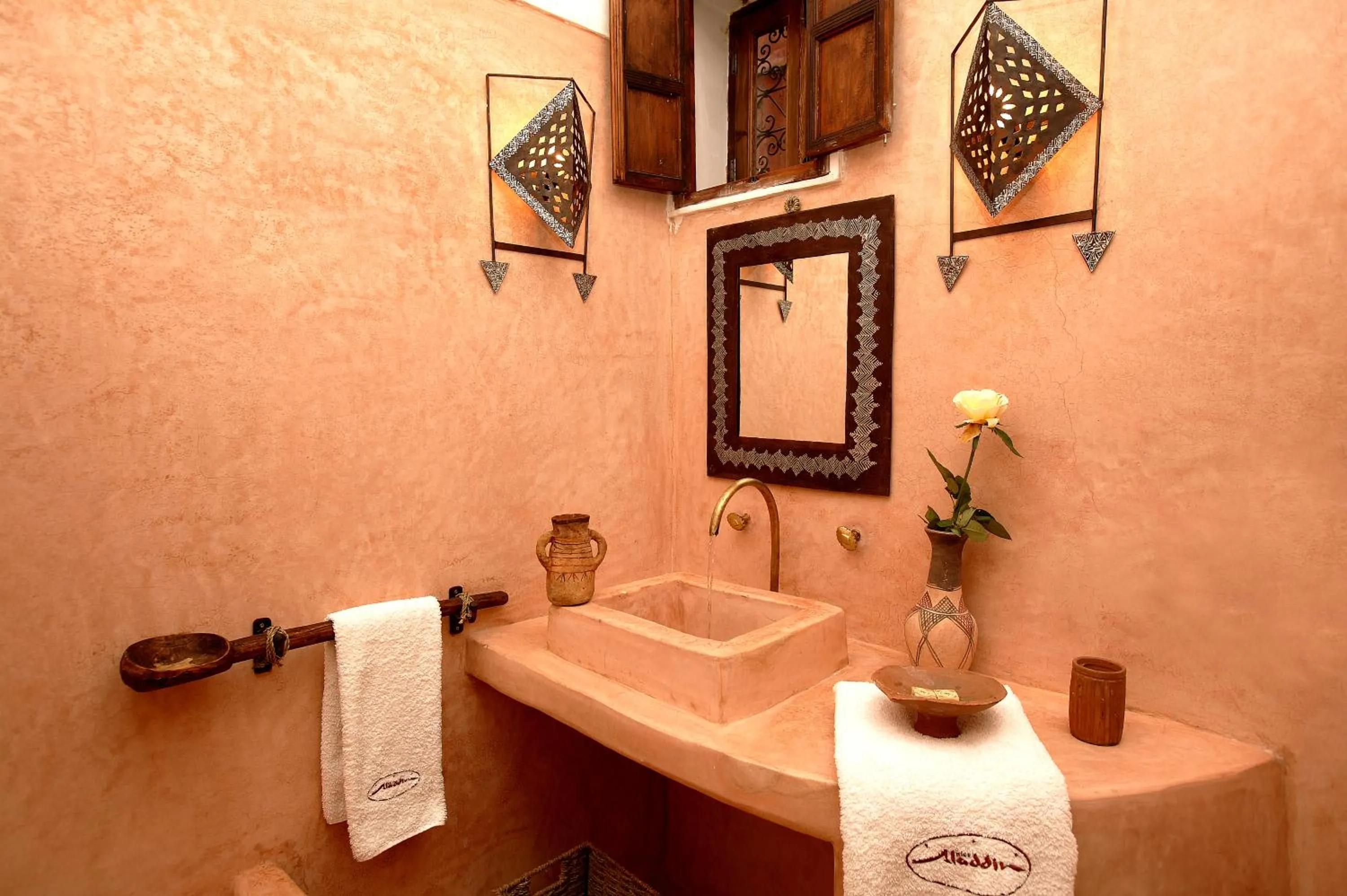 Bathroom in Riad Aladdin - FERME