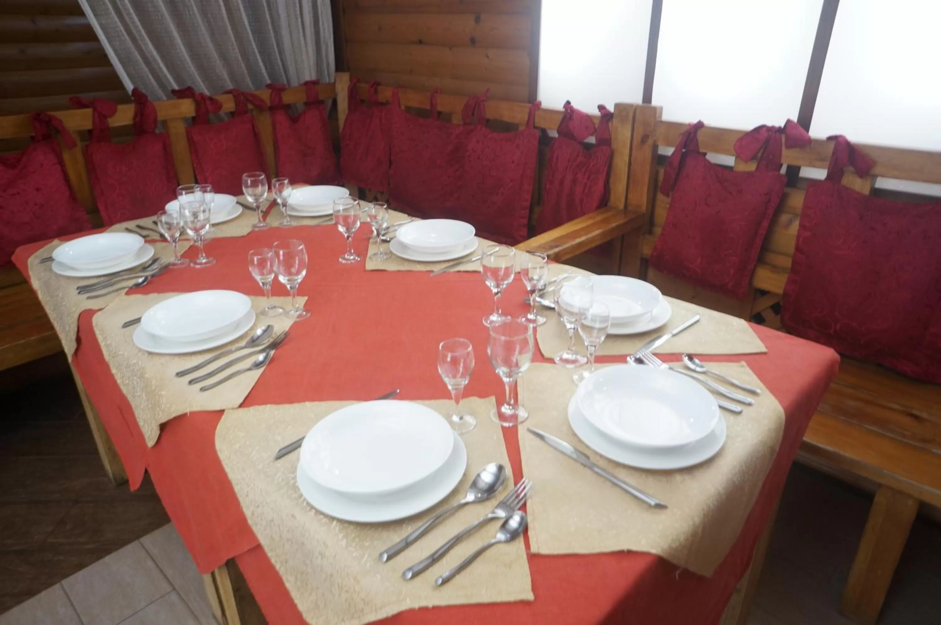 Dining area in GALIRAD Hotel