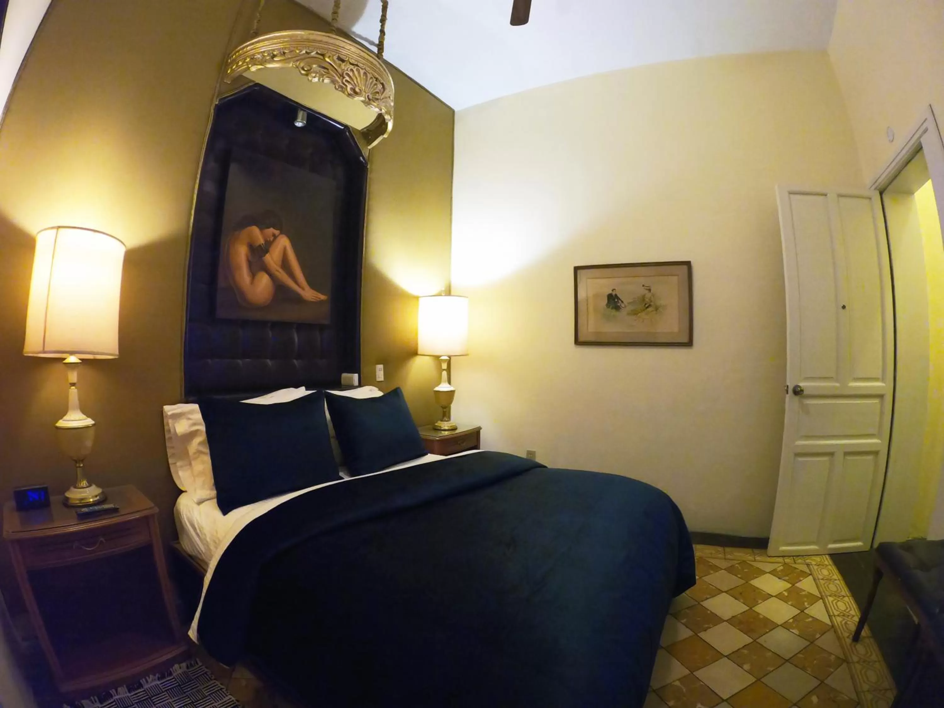 Bird's eye view, Bed in La Perla Hotel Boutique B&B