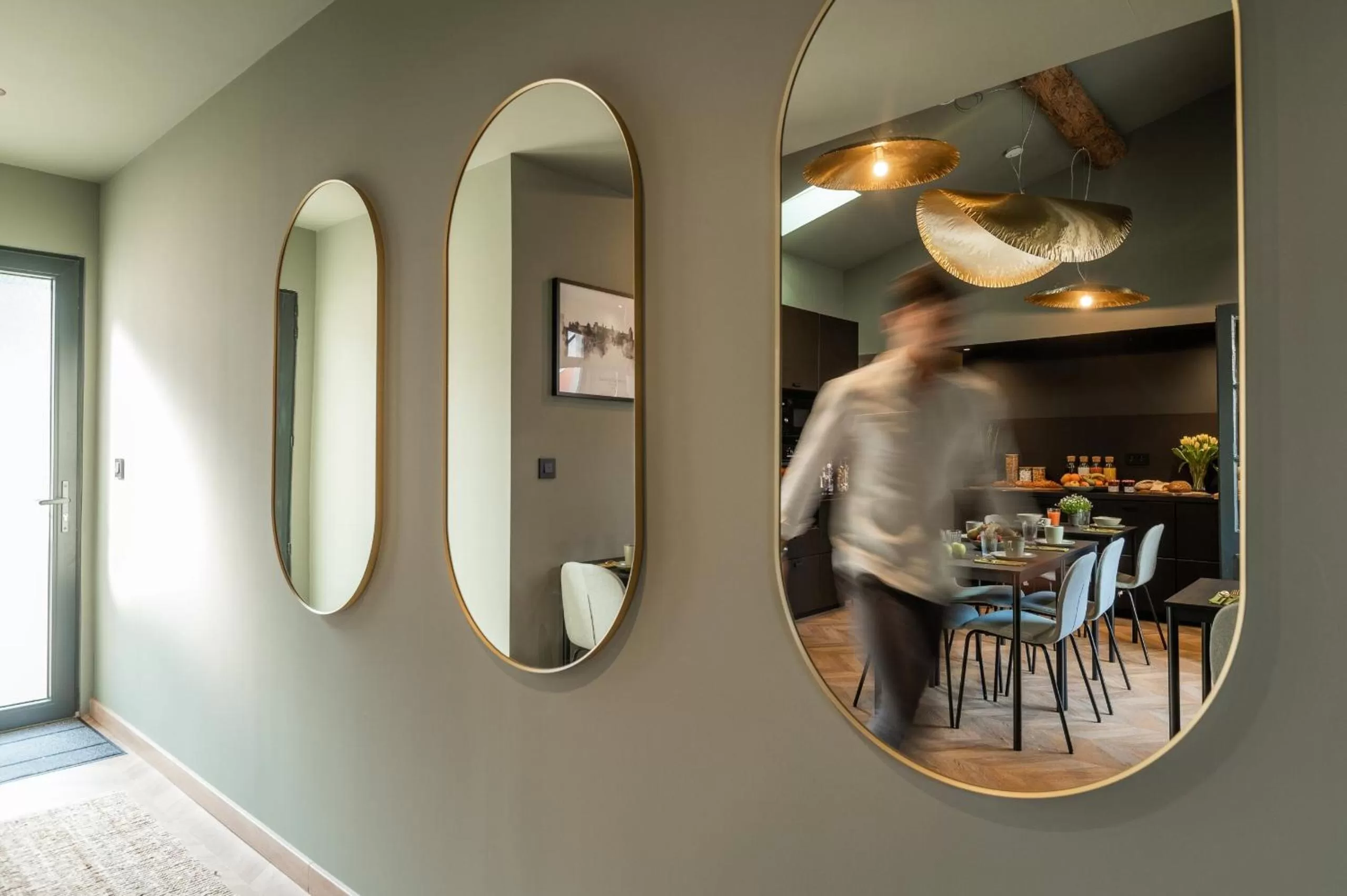 Dining area in La Maison de Jean by Maison Bacou