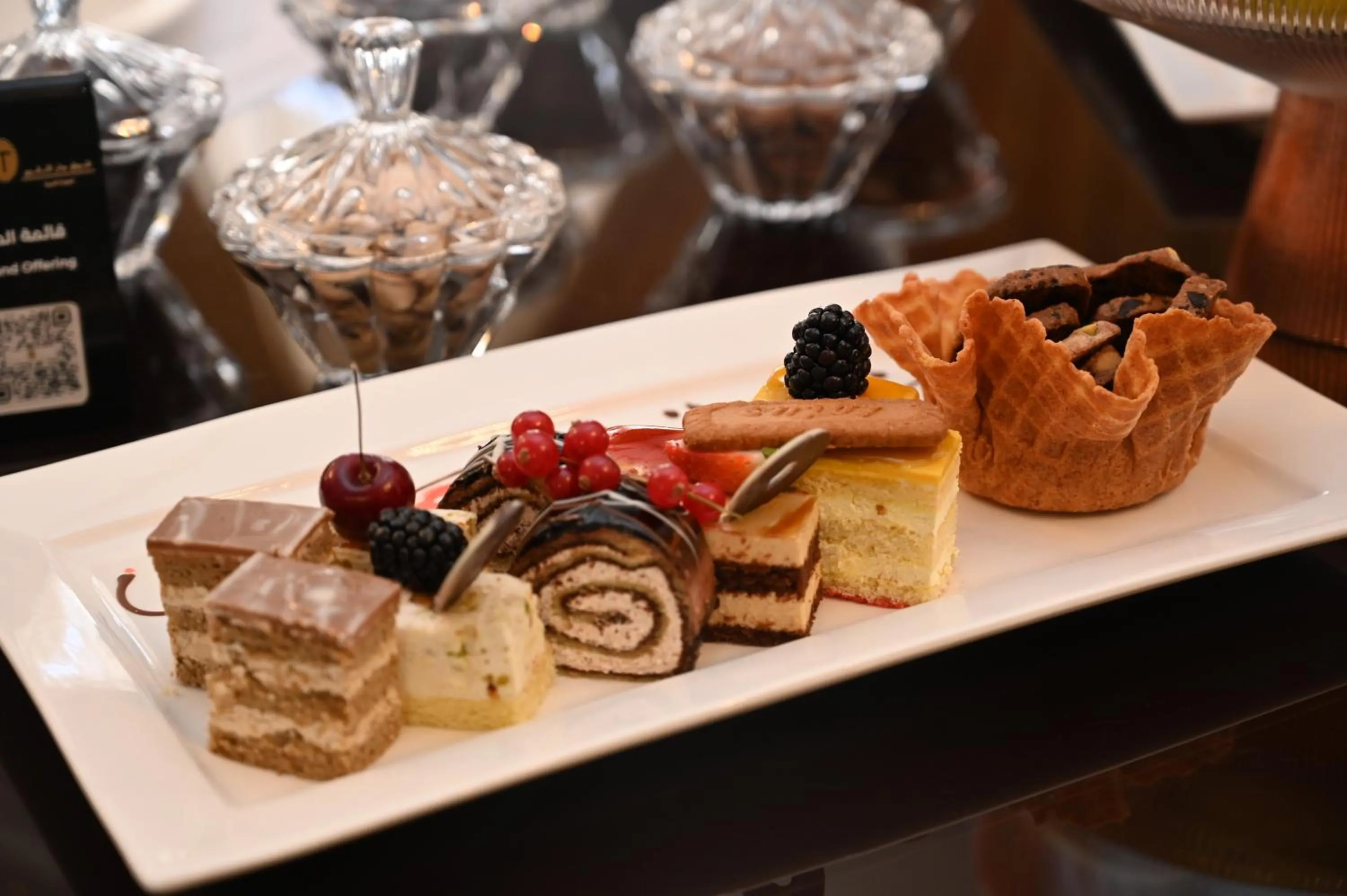 Food and drinks in Dar Al Taqwa Hotel