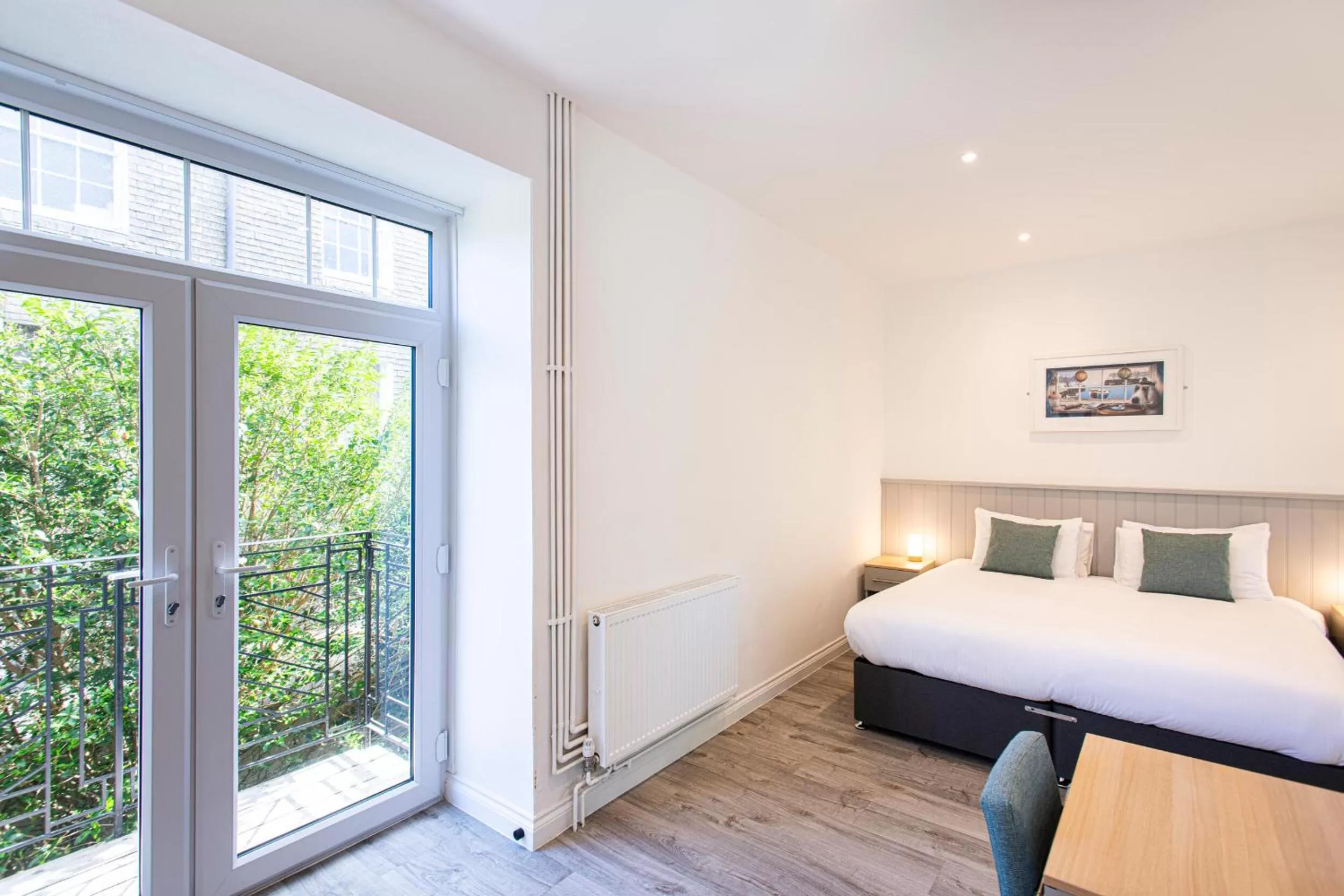 Bed in Tregenna Castle Resort