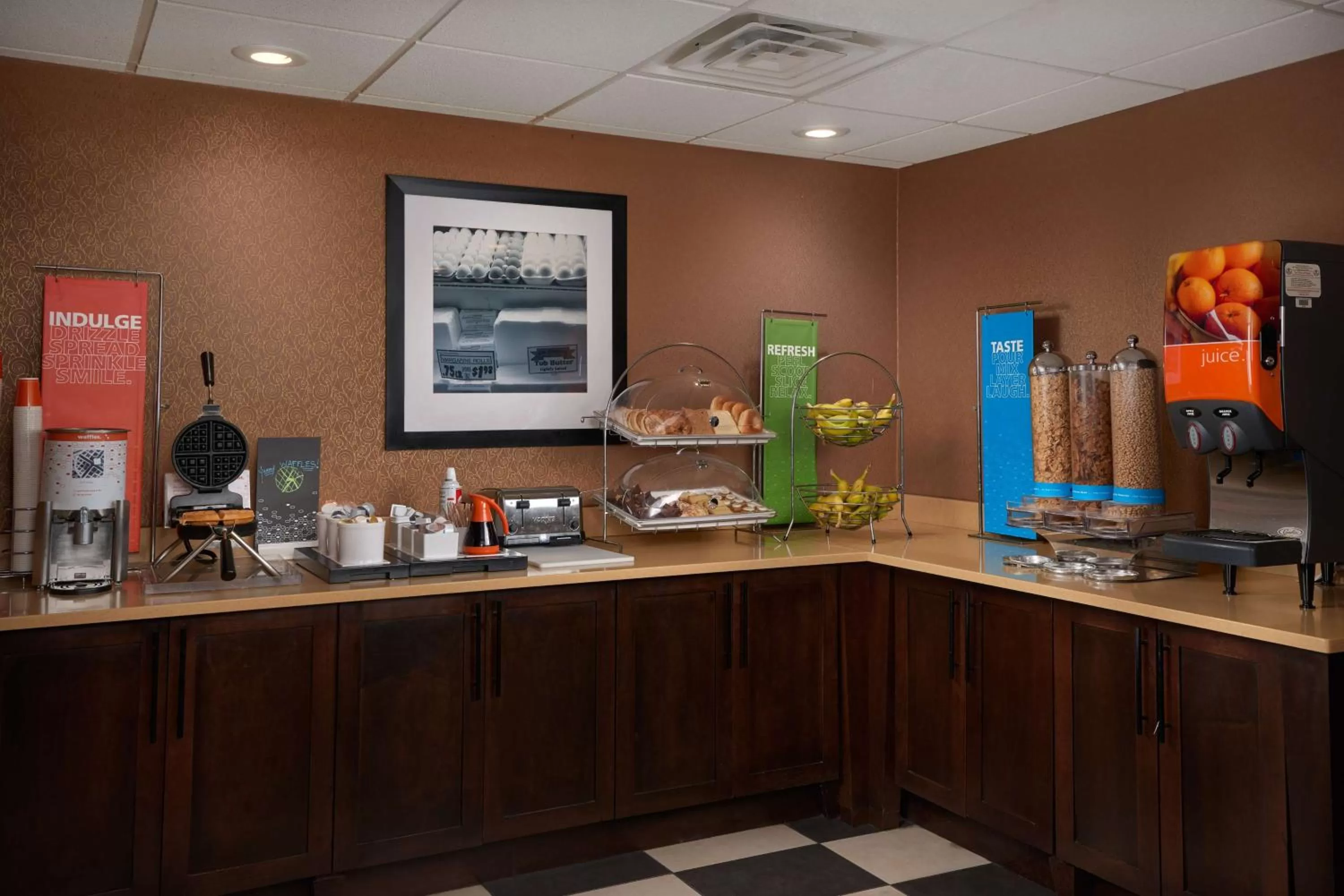 Restaurant/places to eat in Hampton Inn Goldsboro
