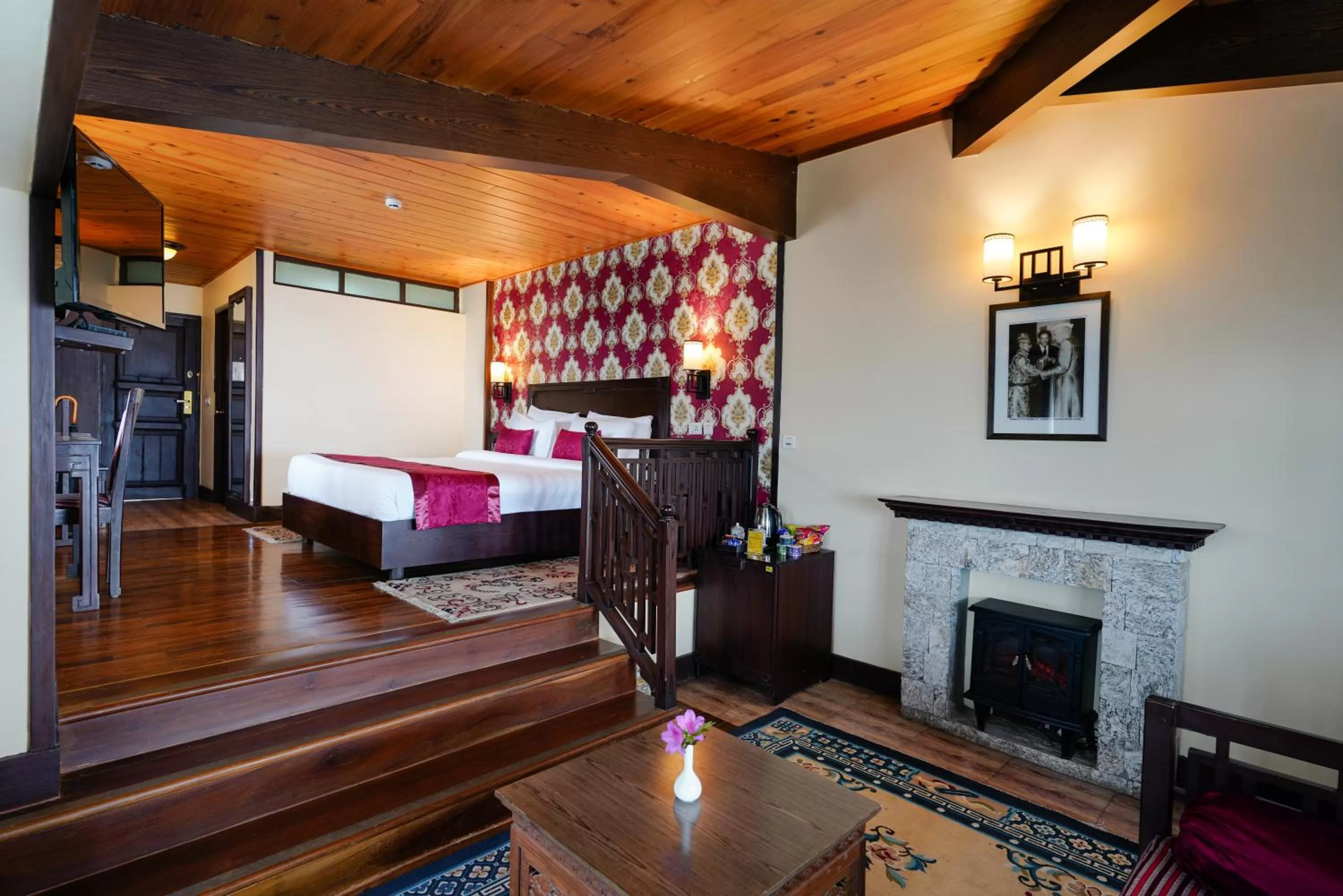 Bedroom, Bed in Denzong Regency- Luxury Mountain Retreat Spa & Casino